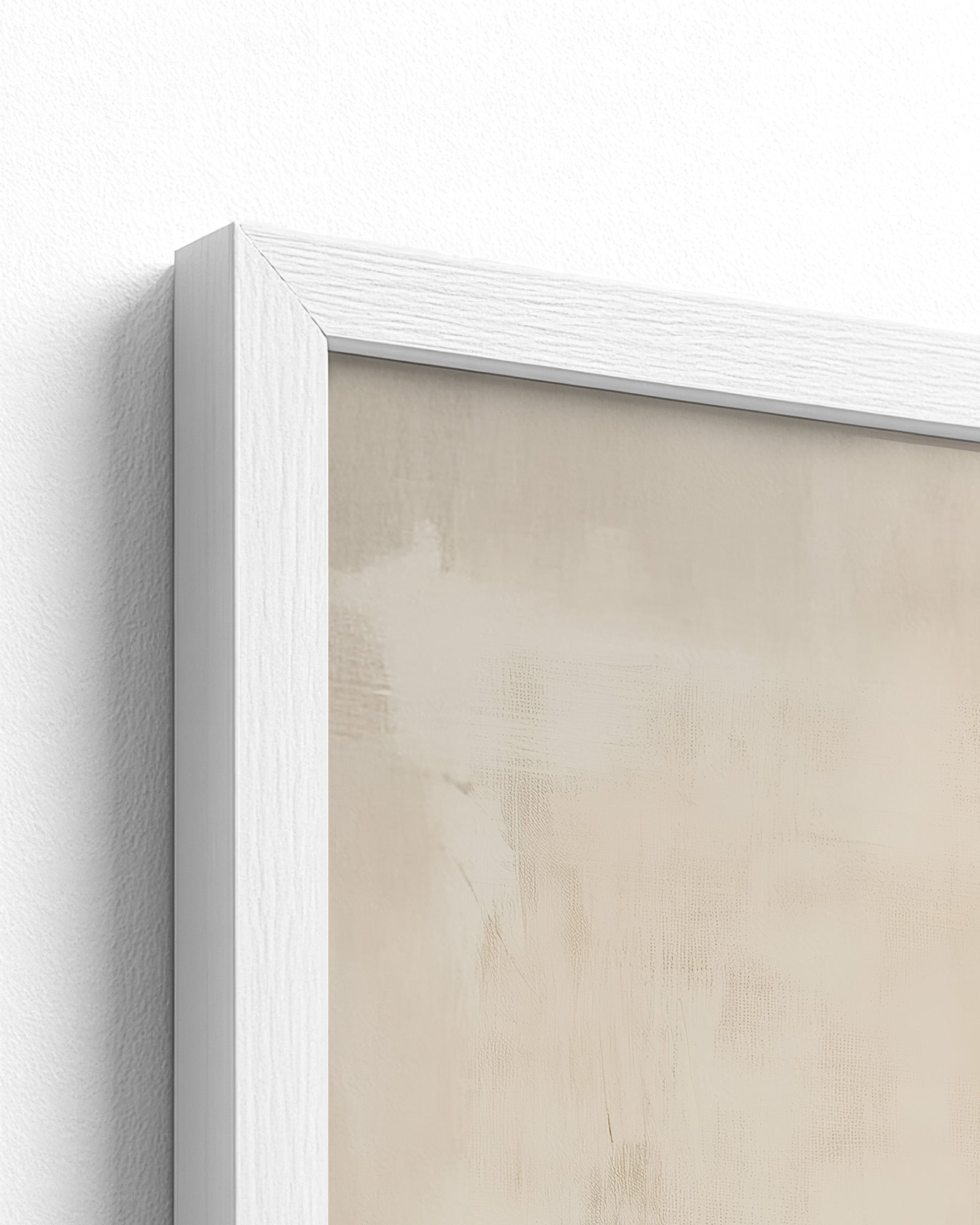 white frame