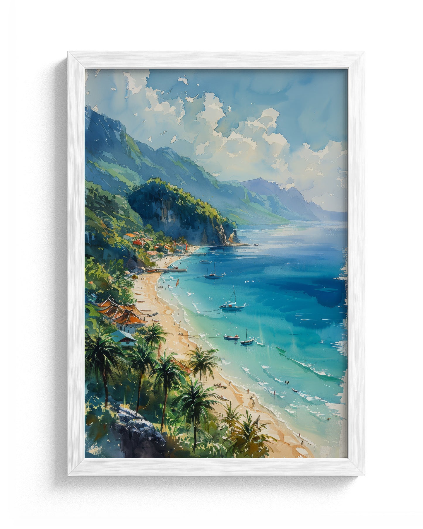 Serene Peaks and Tides