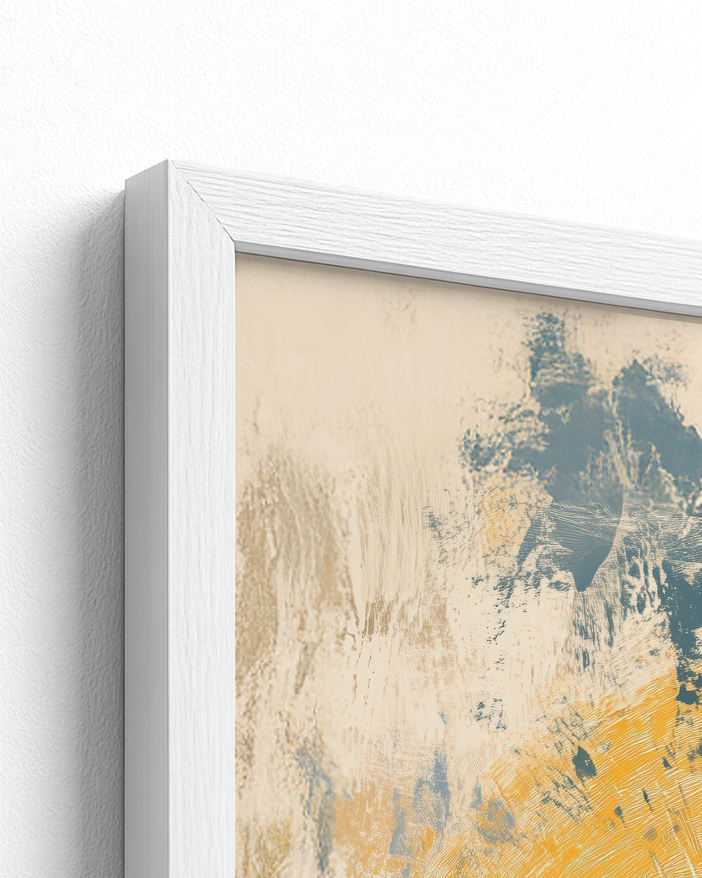 white frame