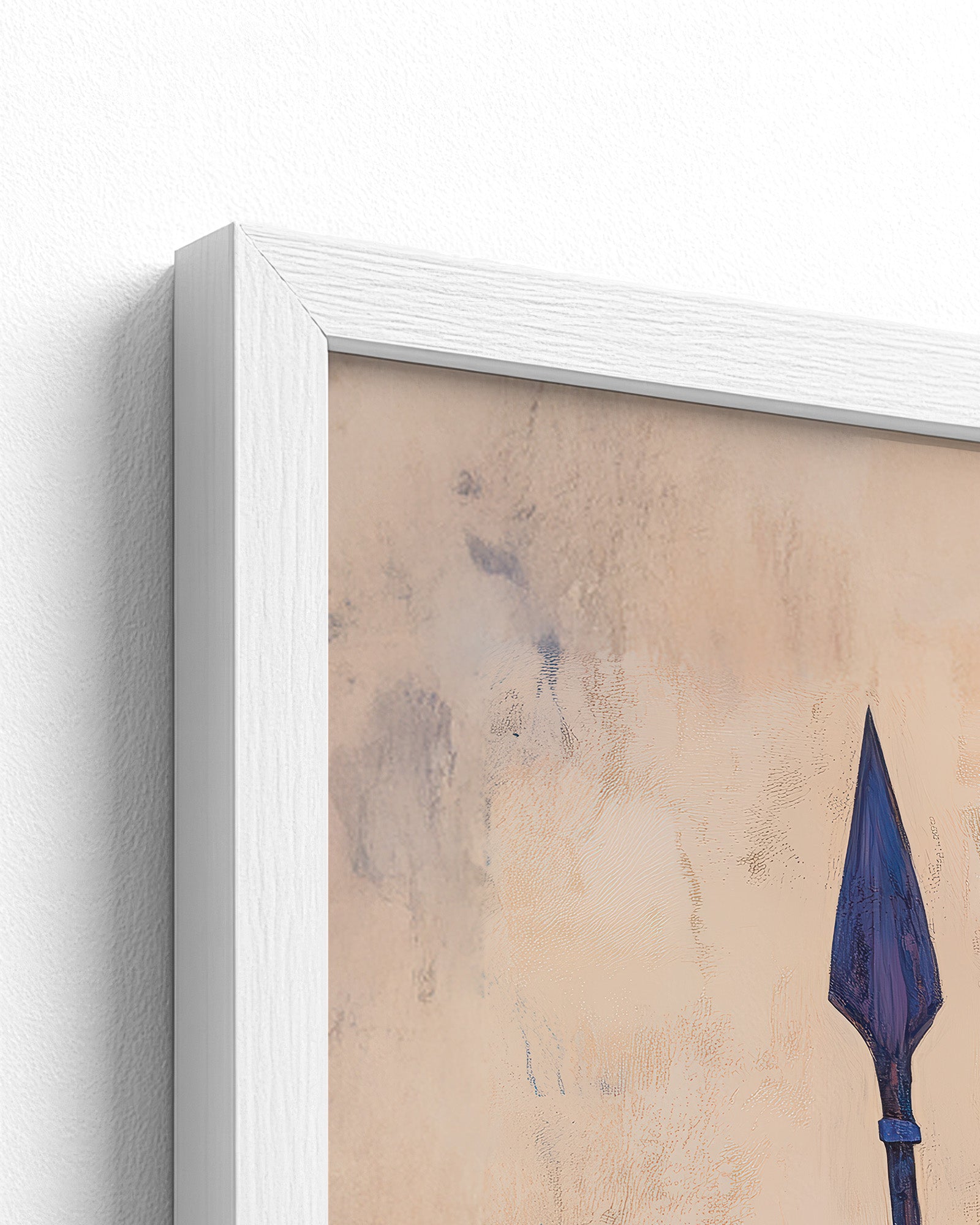 white frame