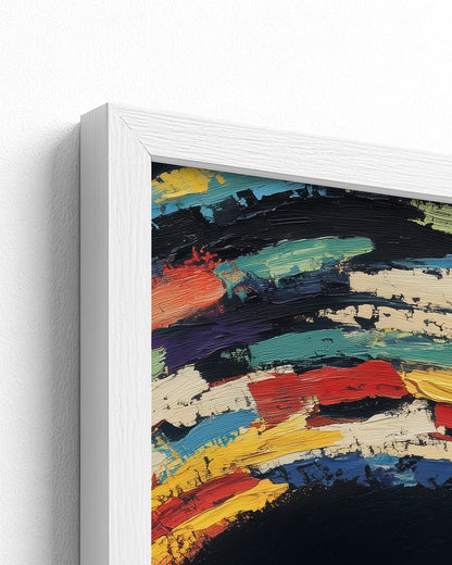 white frame