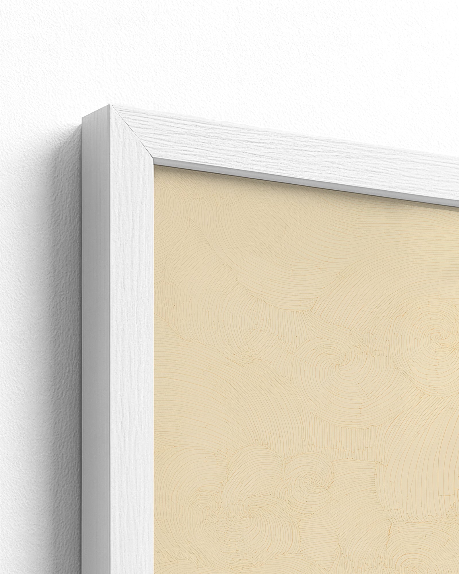 white frame