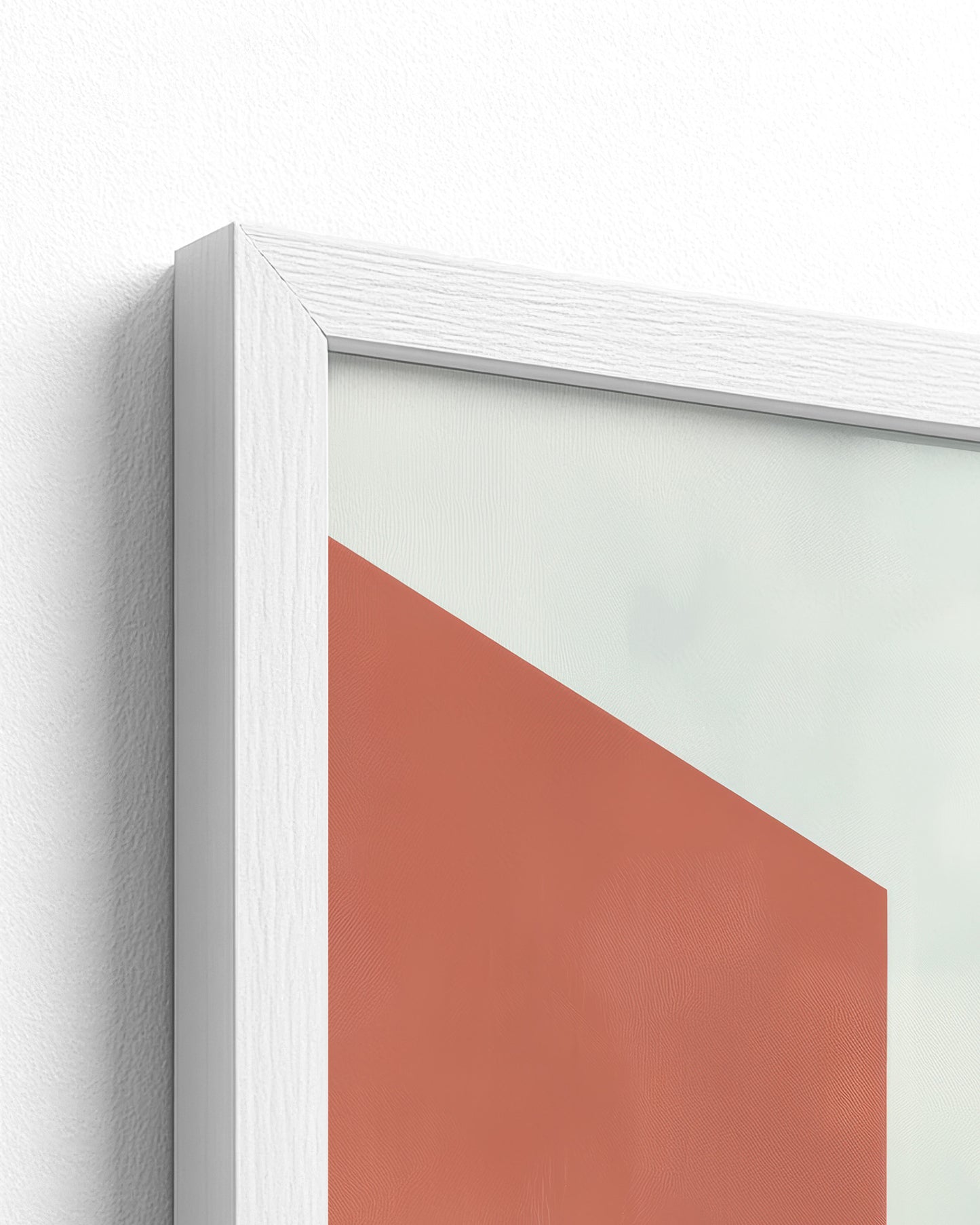 white frame