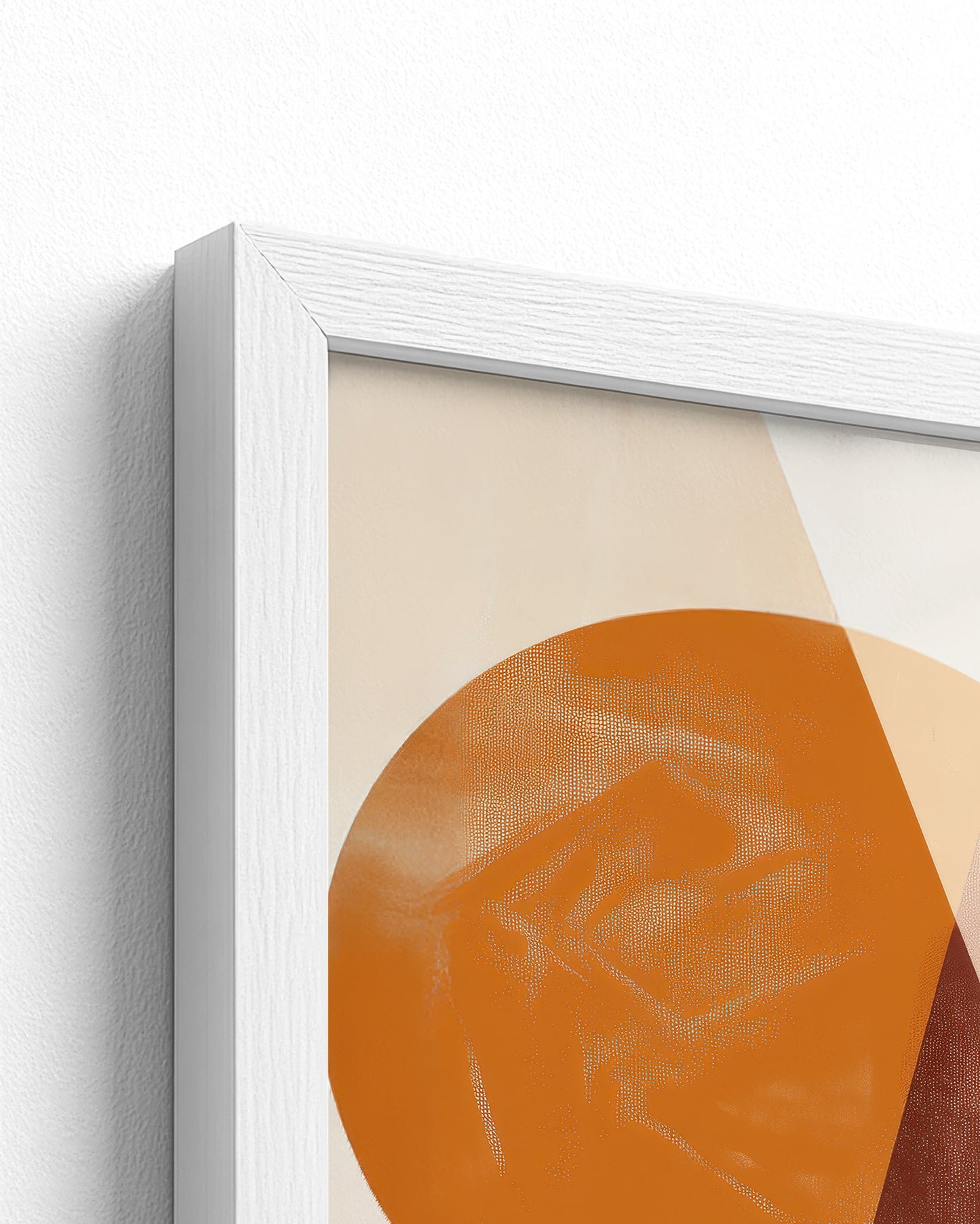 white frame