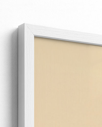 white frame