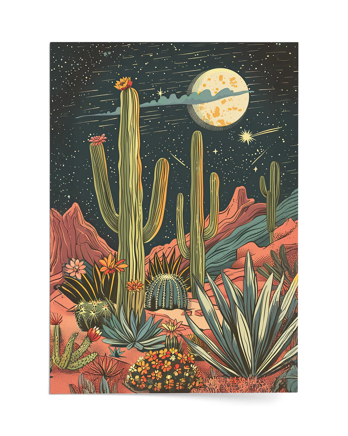 Desert Serenade Under the Stars