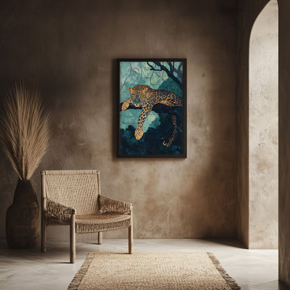 The Watchful Leopard