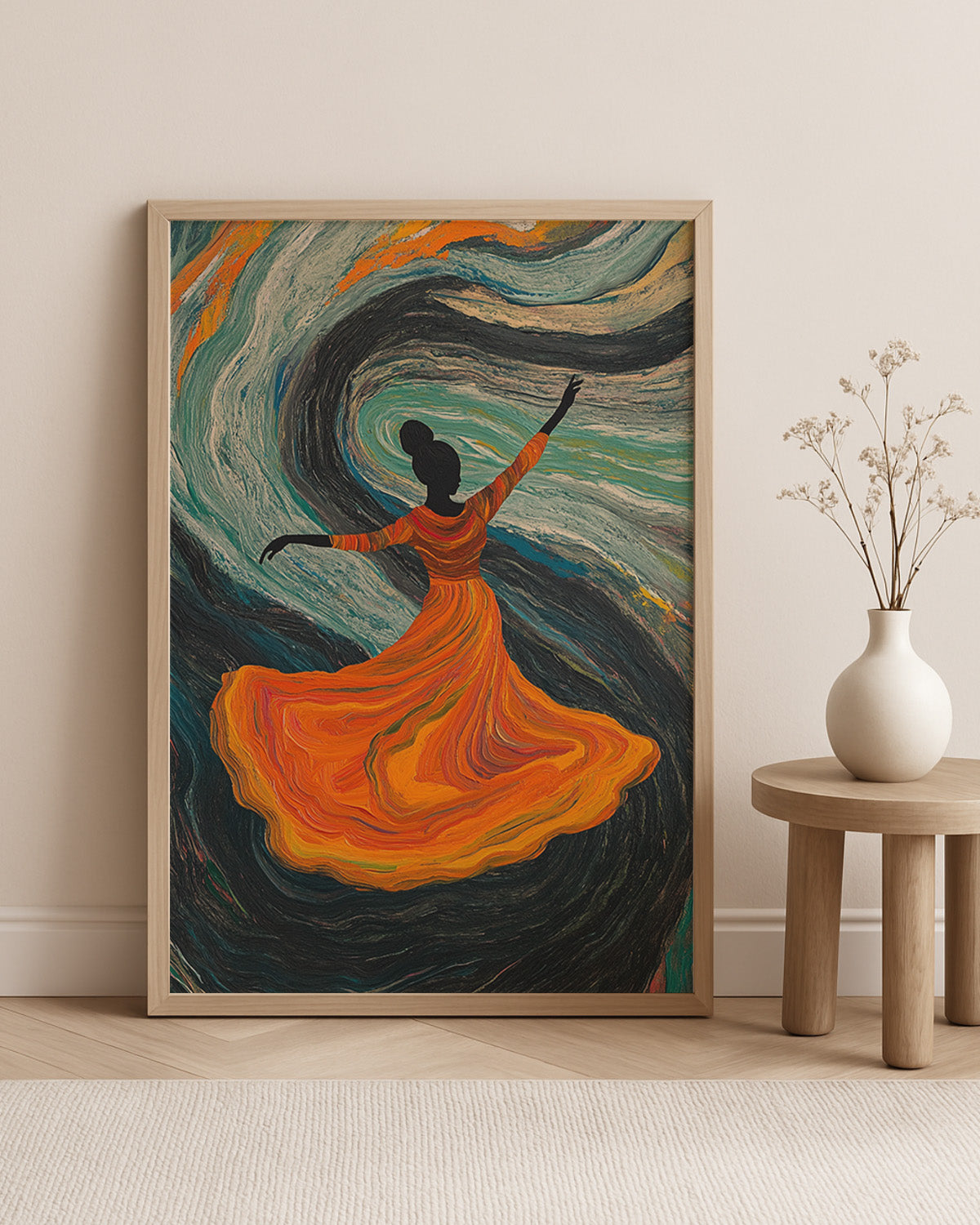 Spinning Flames
