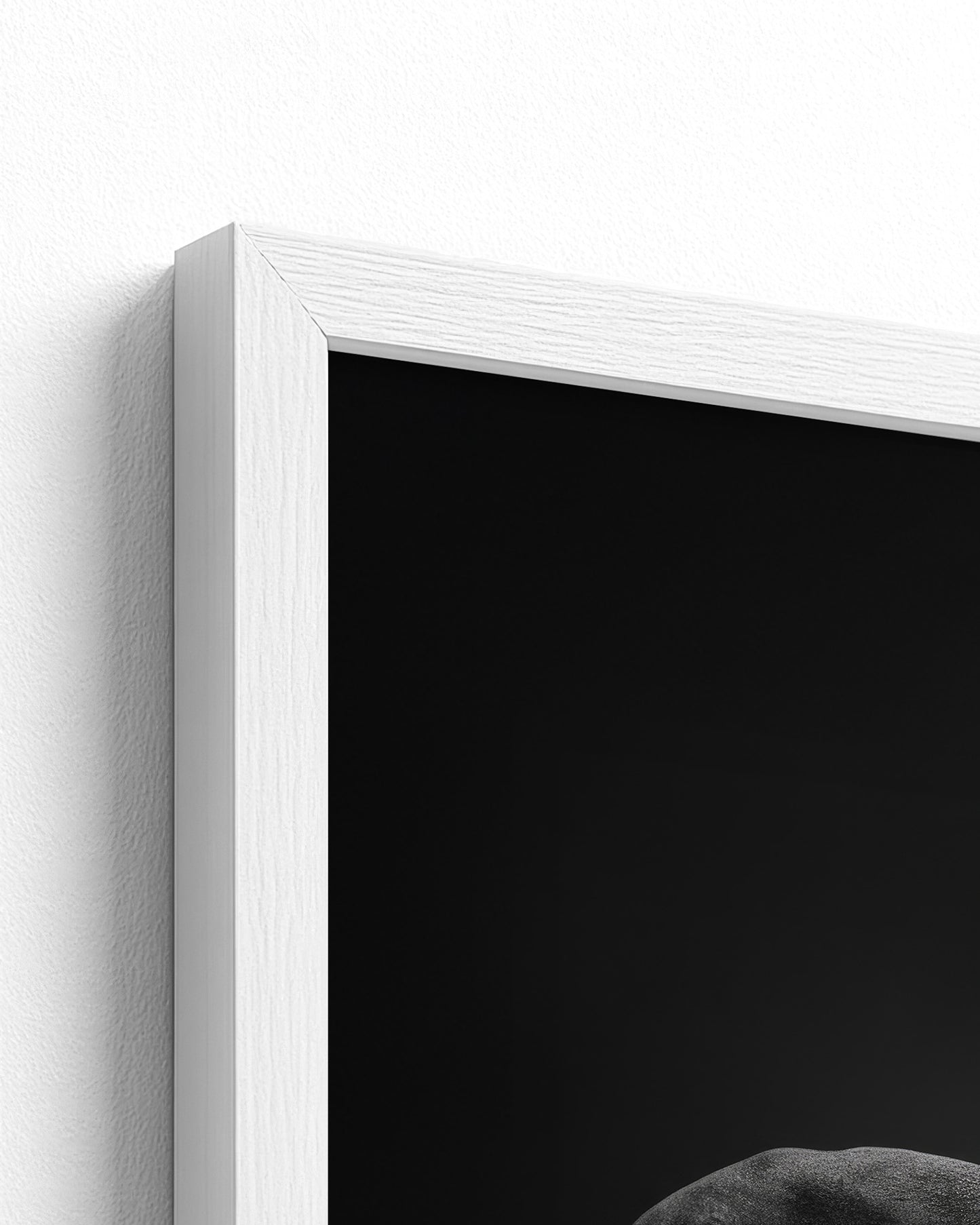 white frame