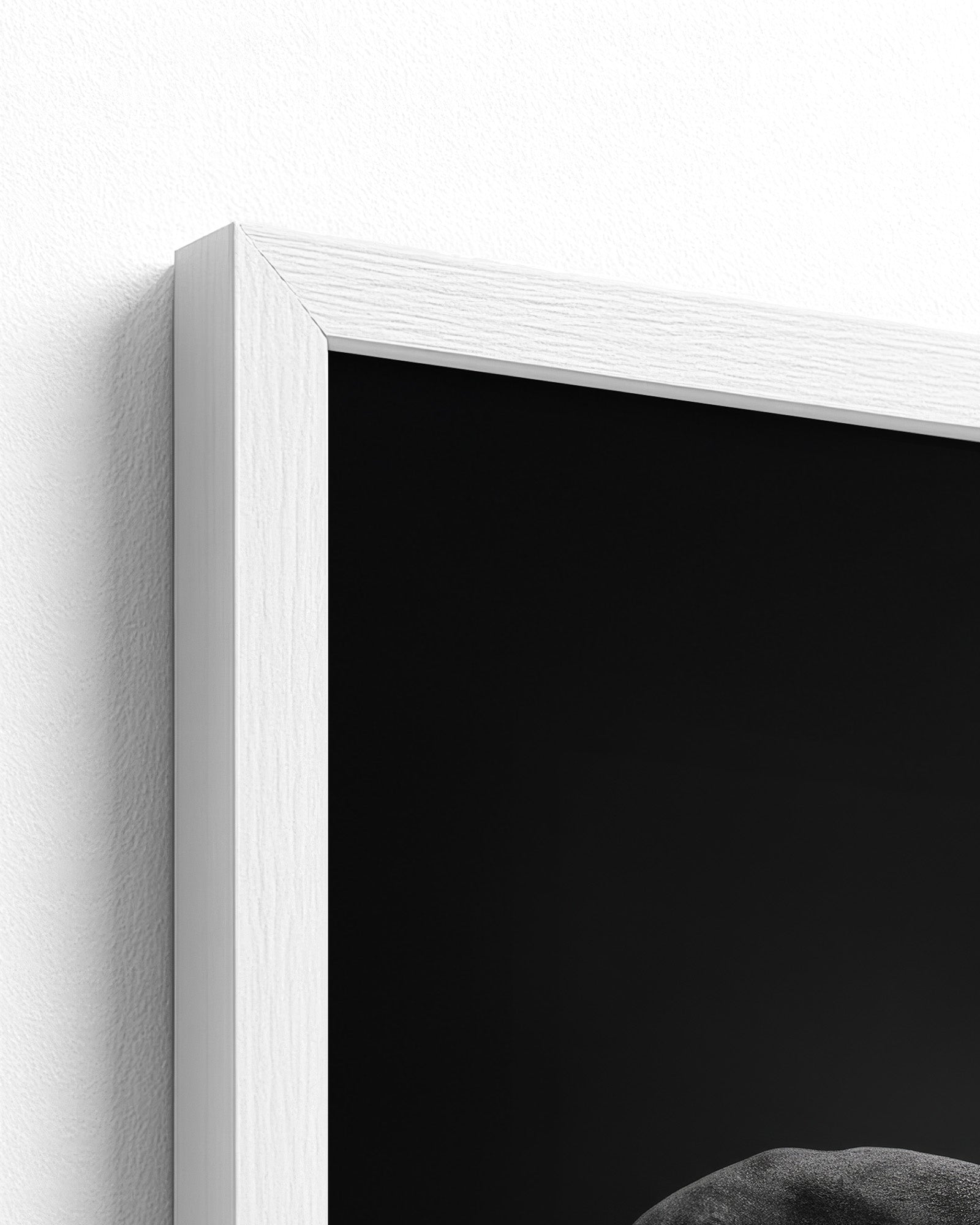 white frame