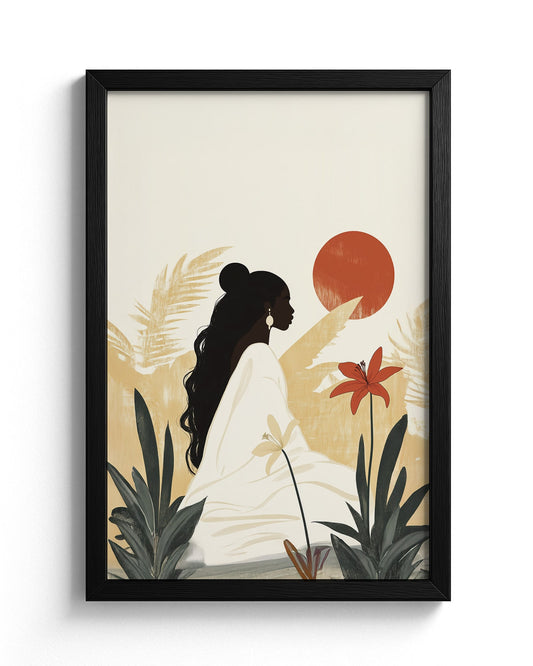 Red Lily Rising