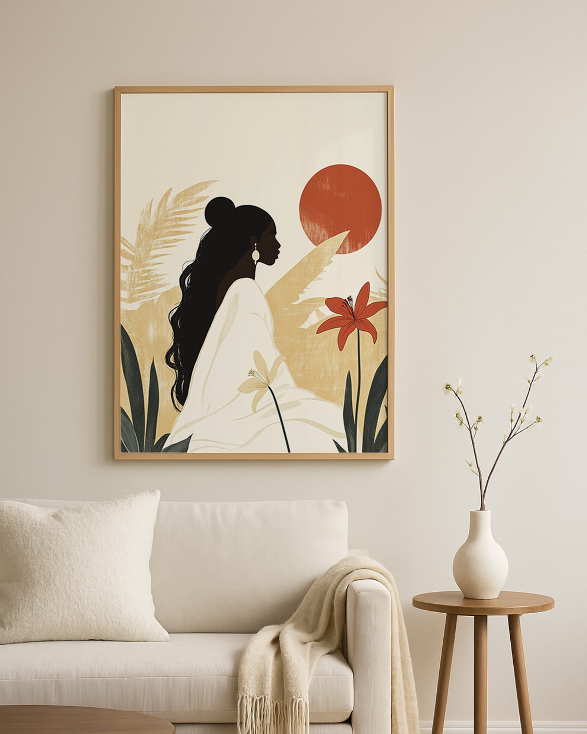 Red Lily Rising