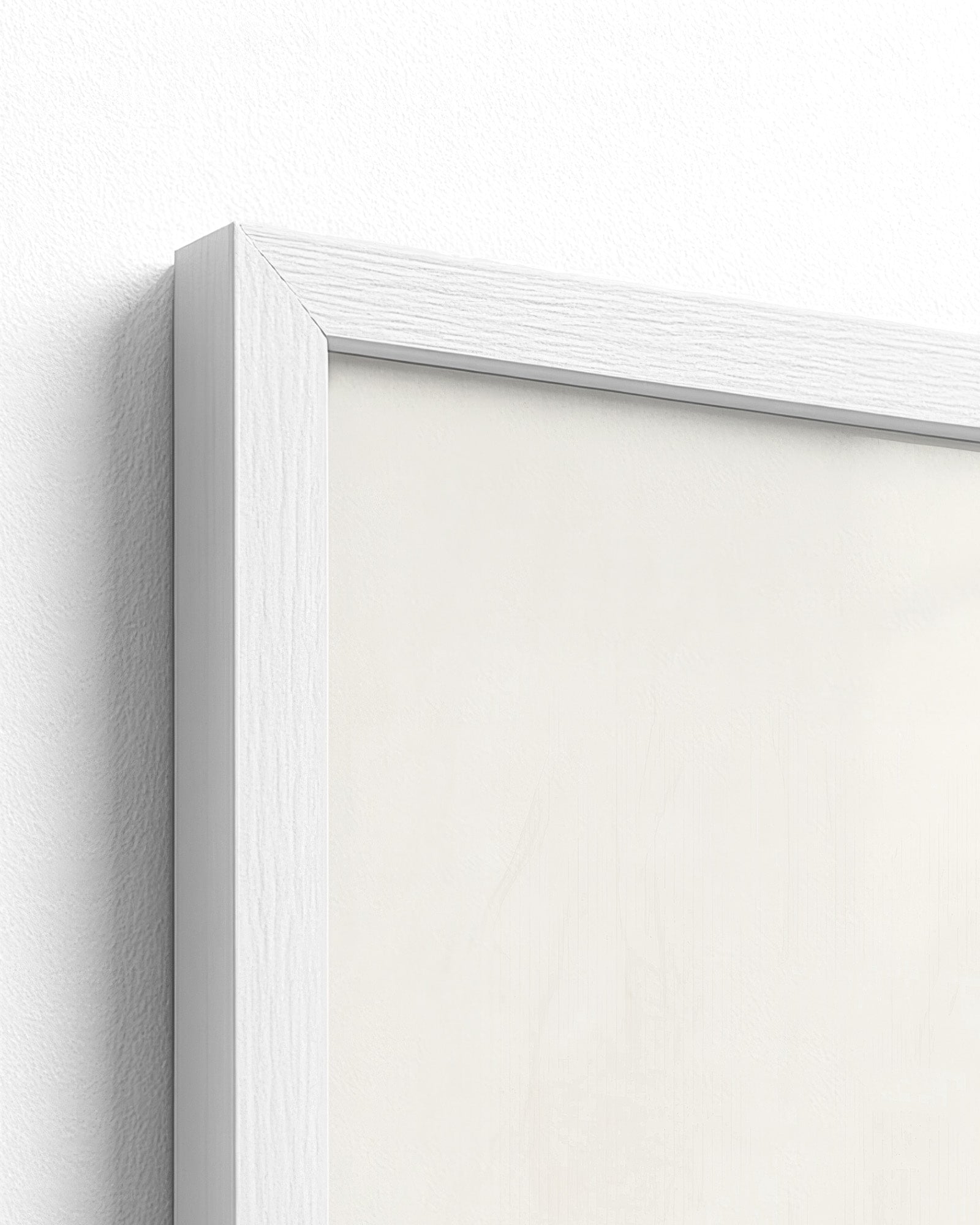 white frame