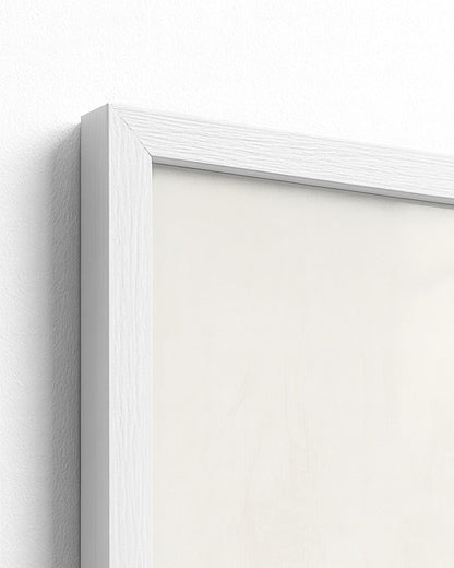 white frame