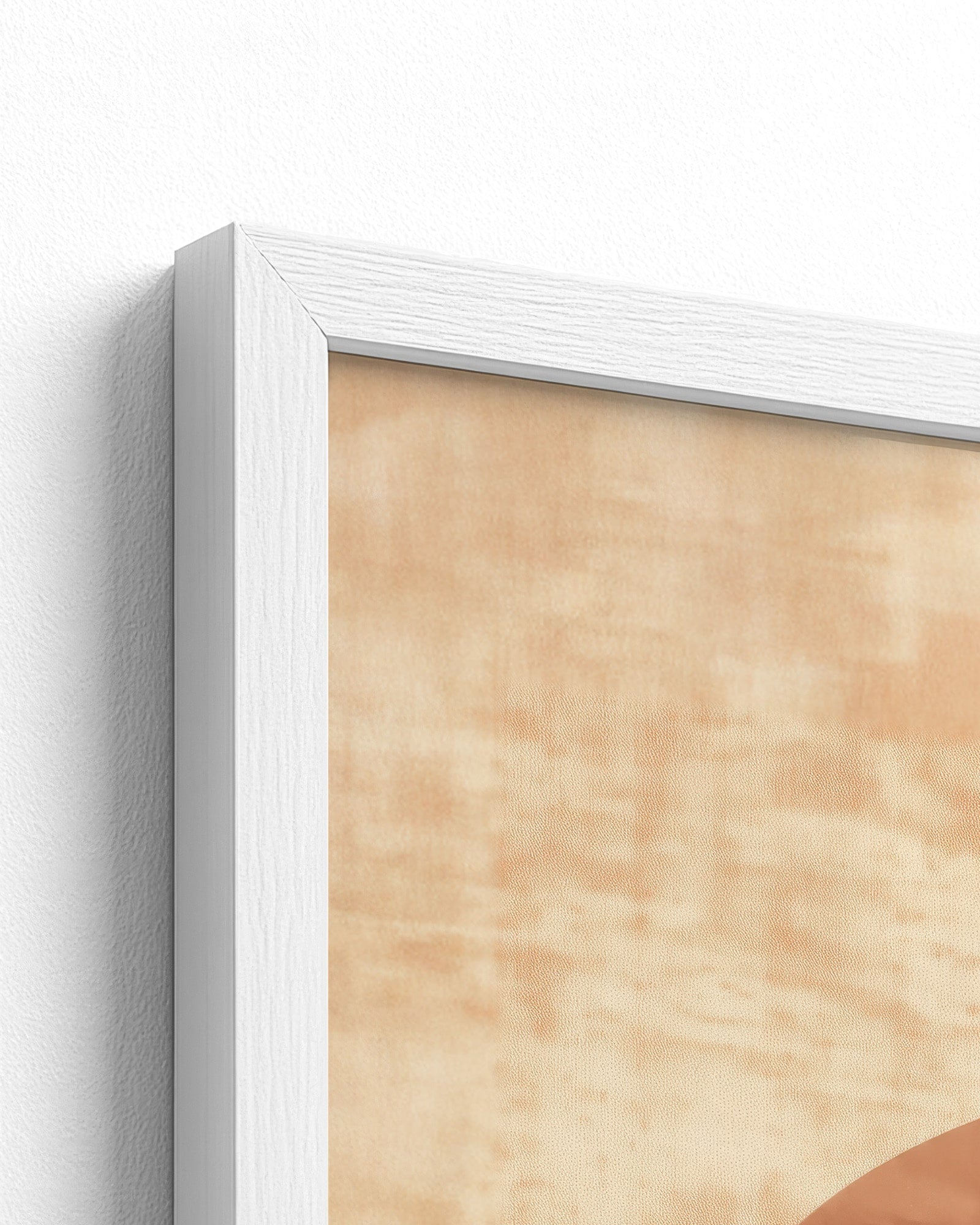 white frame