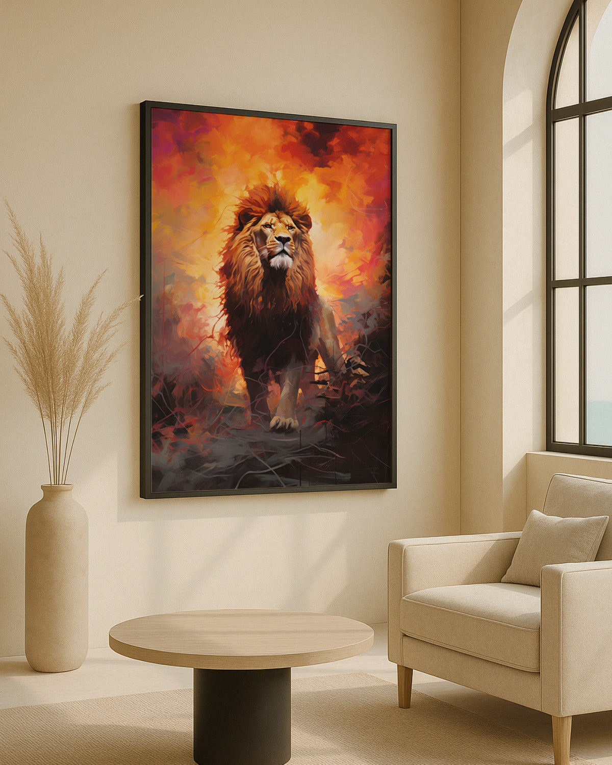 Lion's Golden Hour
