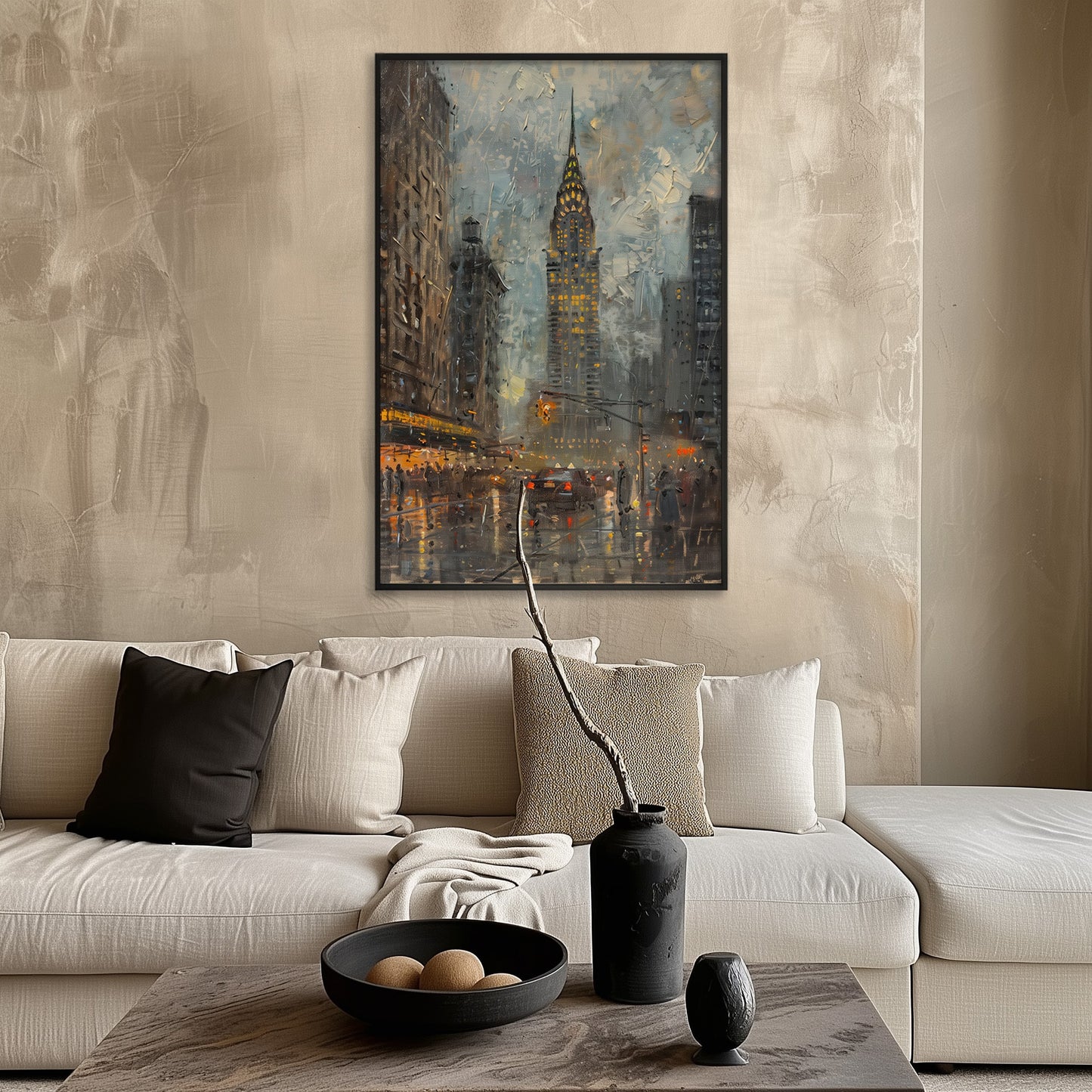 City Lights, Grey Skies