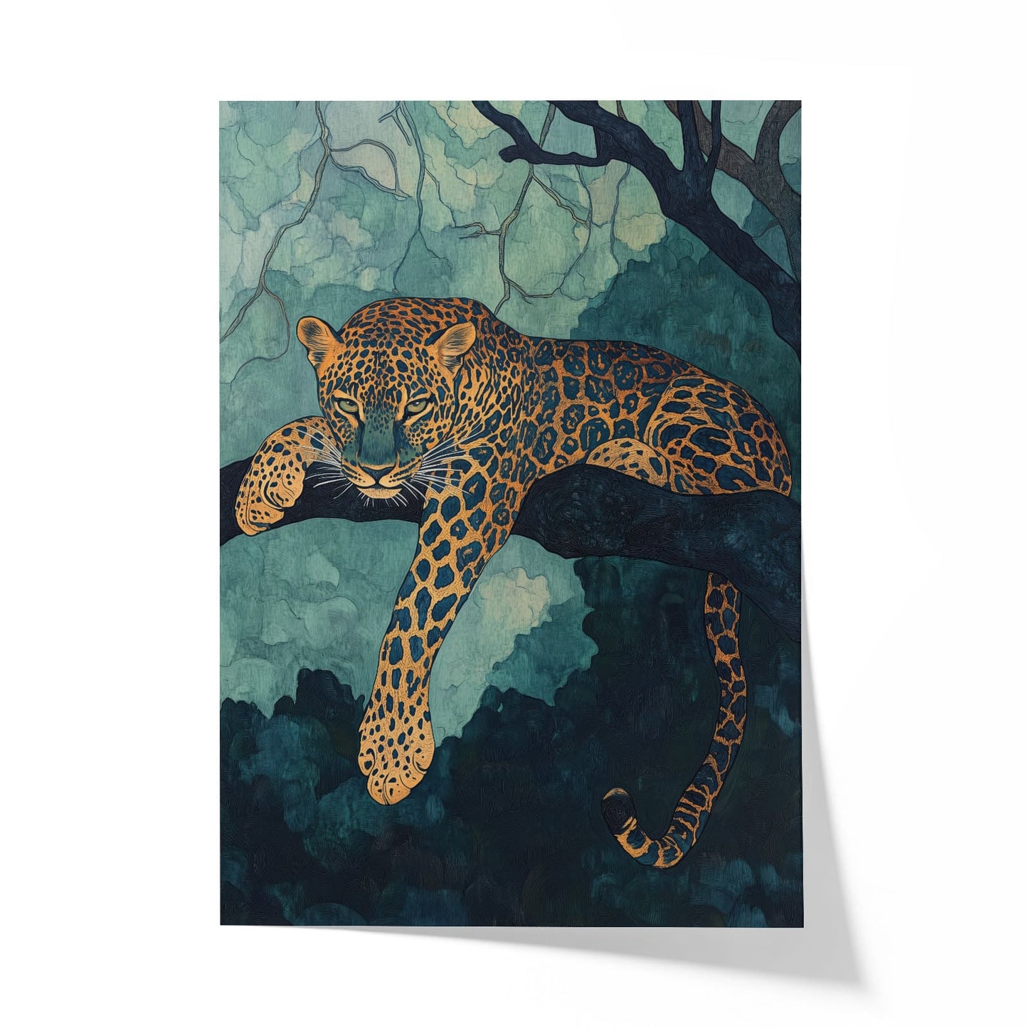 The Watchful Leopard