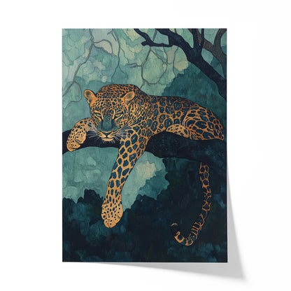 The Watchful Leopard