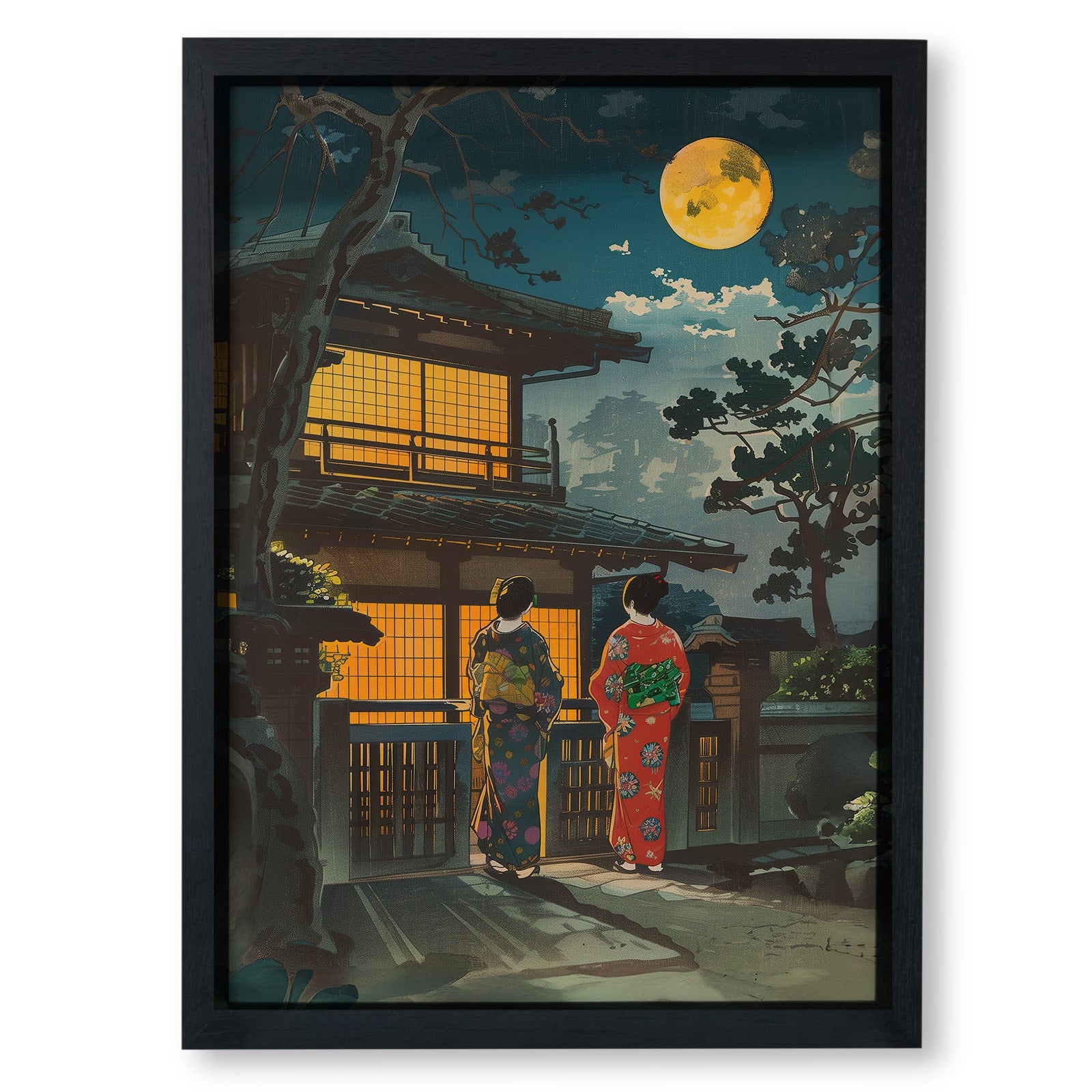 Moonlit Geisha Whisper