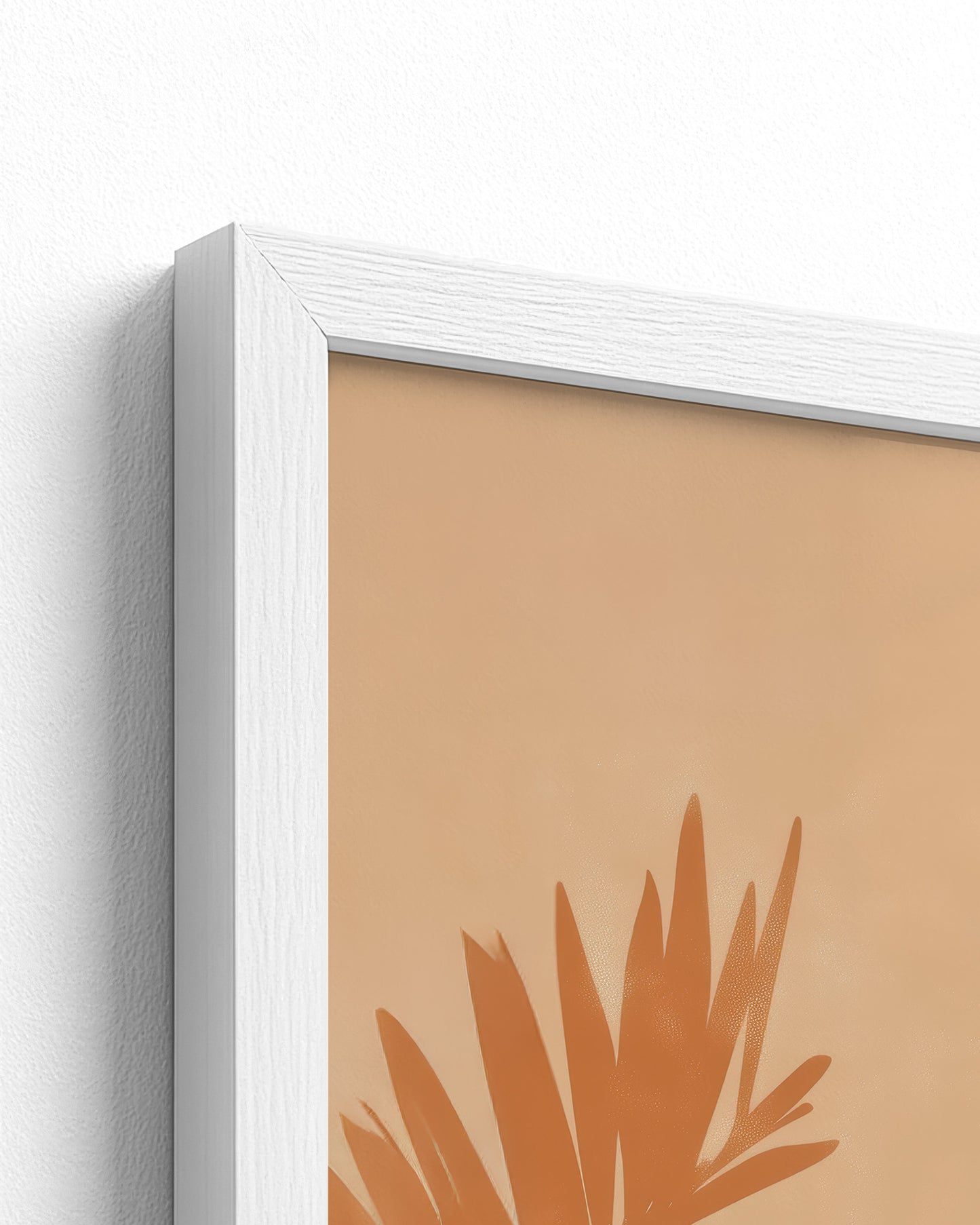 white frame