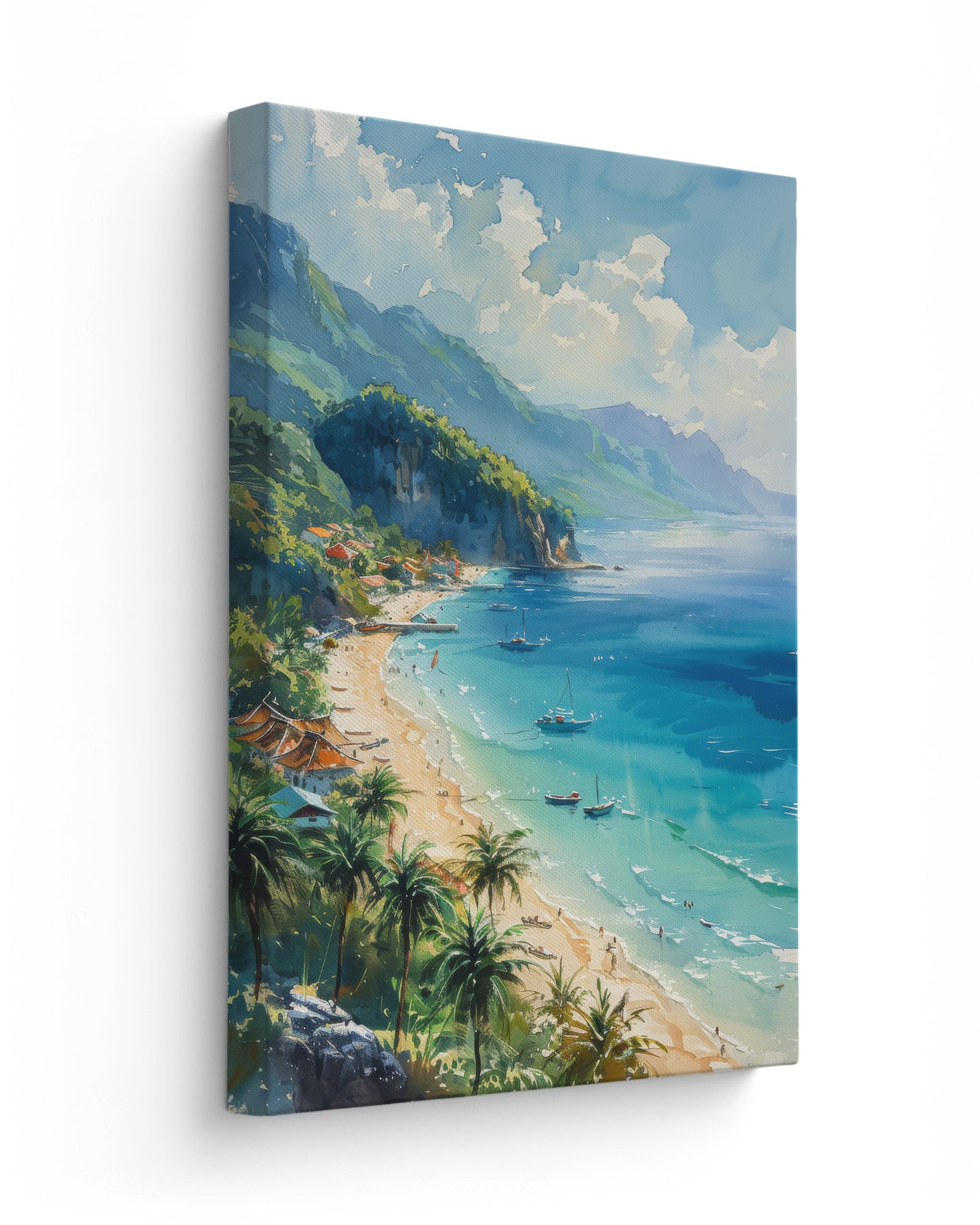 Serene Peaks and Tides
