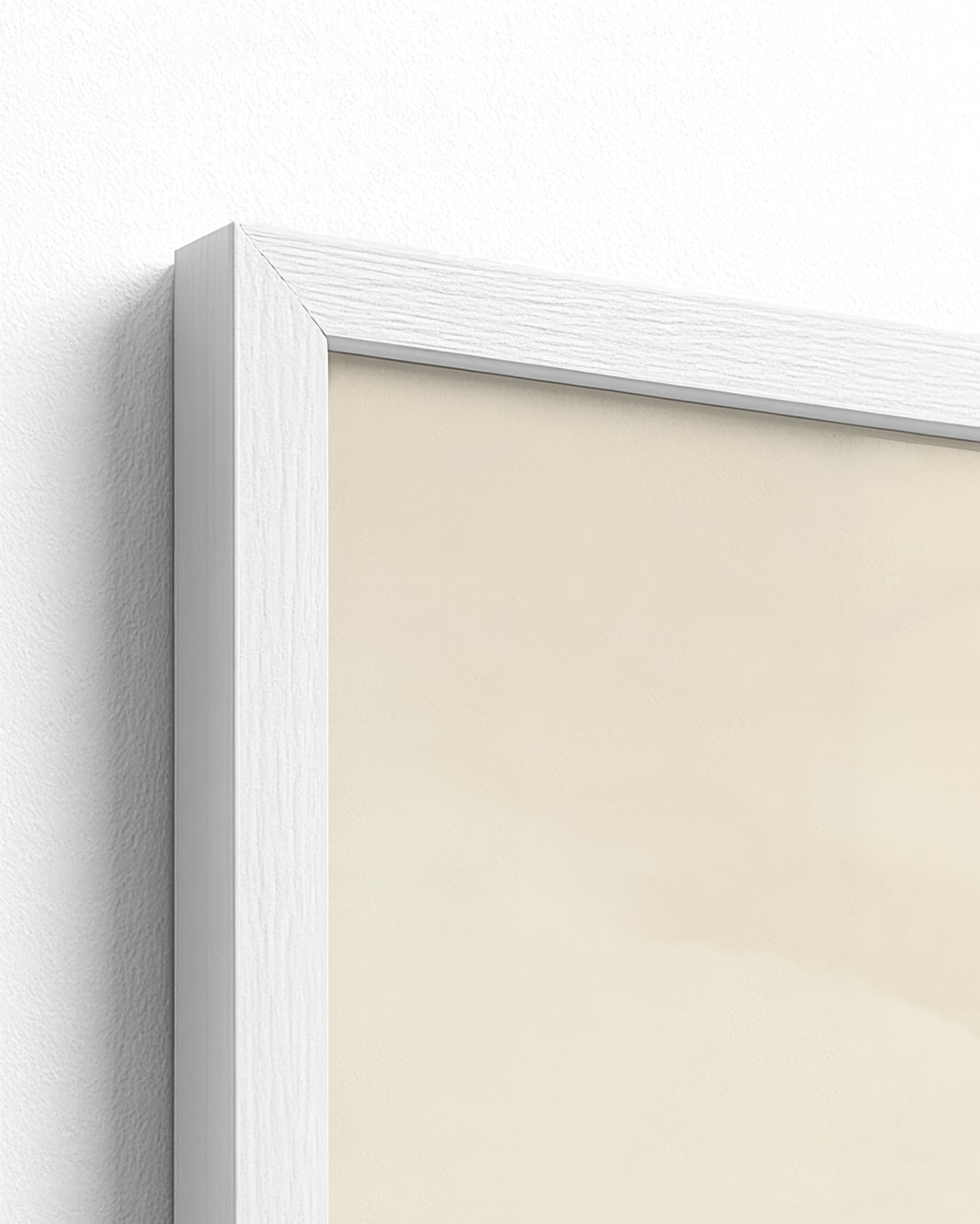 white frame