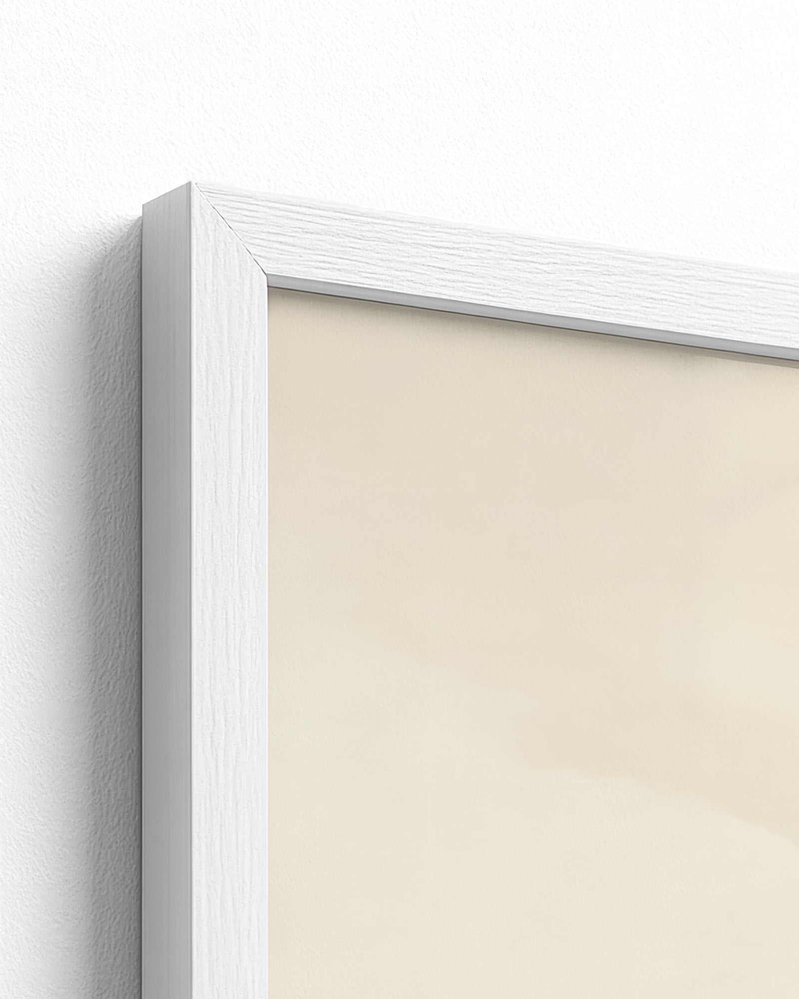 white frame