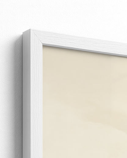 white frame