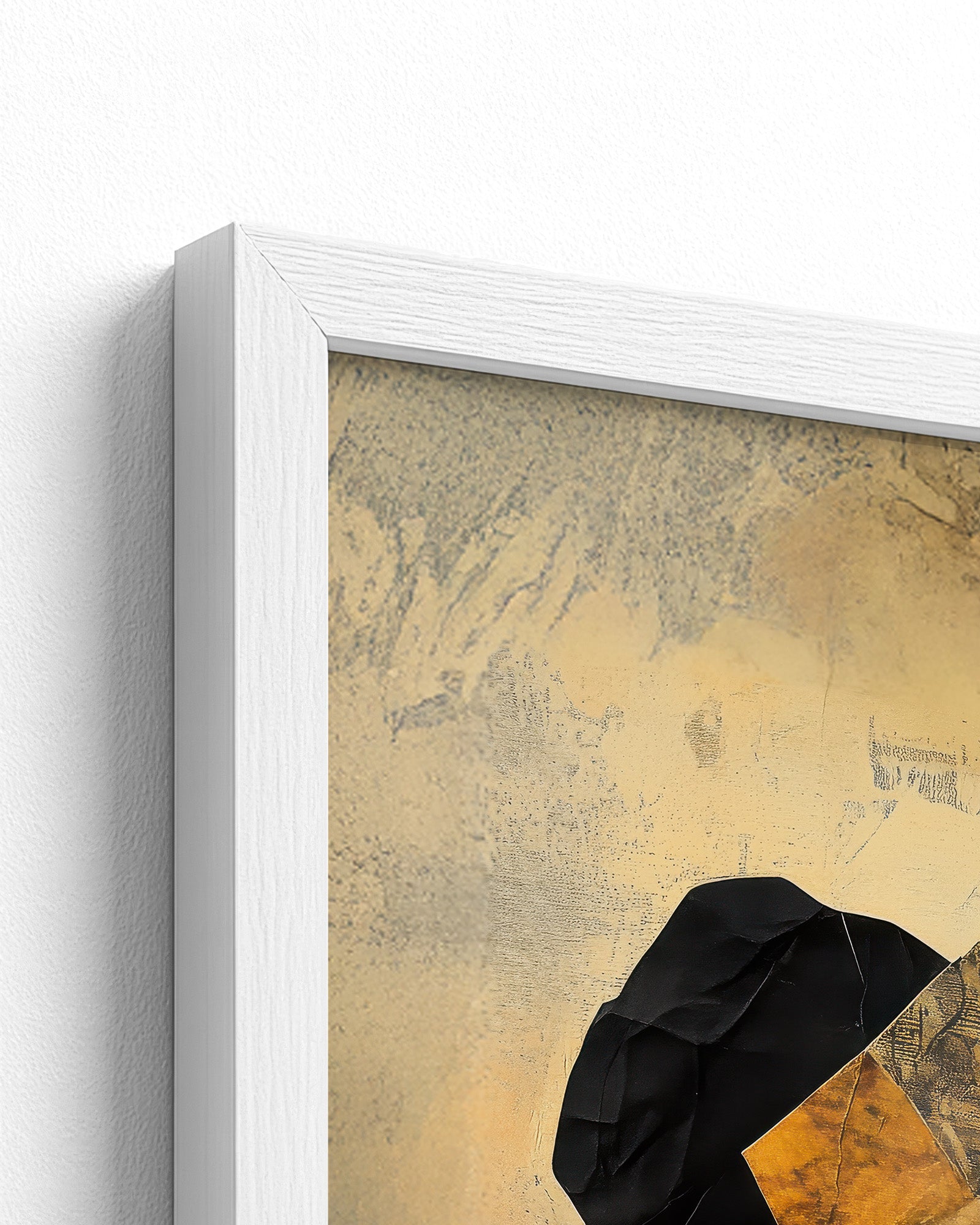 white frame