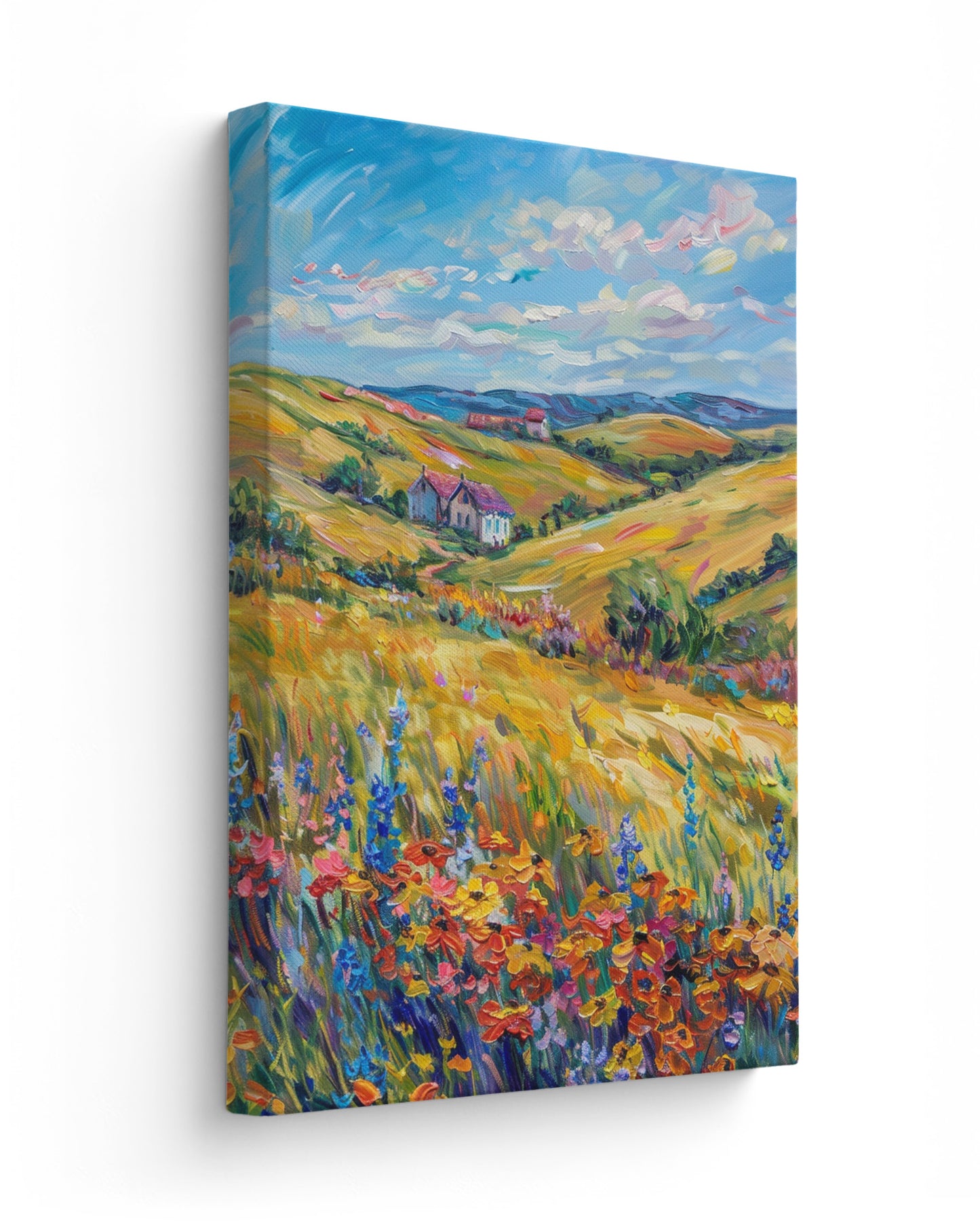 rolling hills of the country