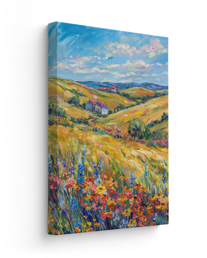 rolling hills of the country