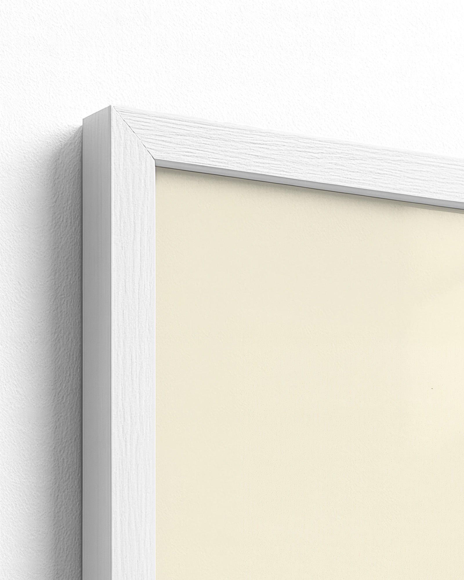 white frame