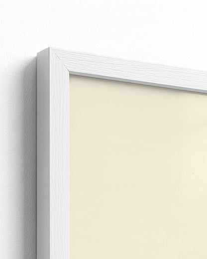 white frame