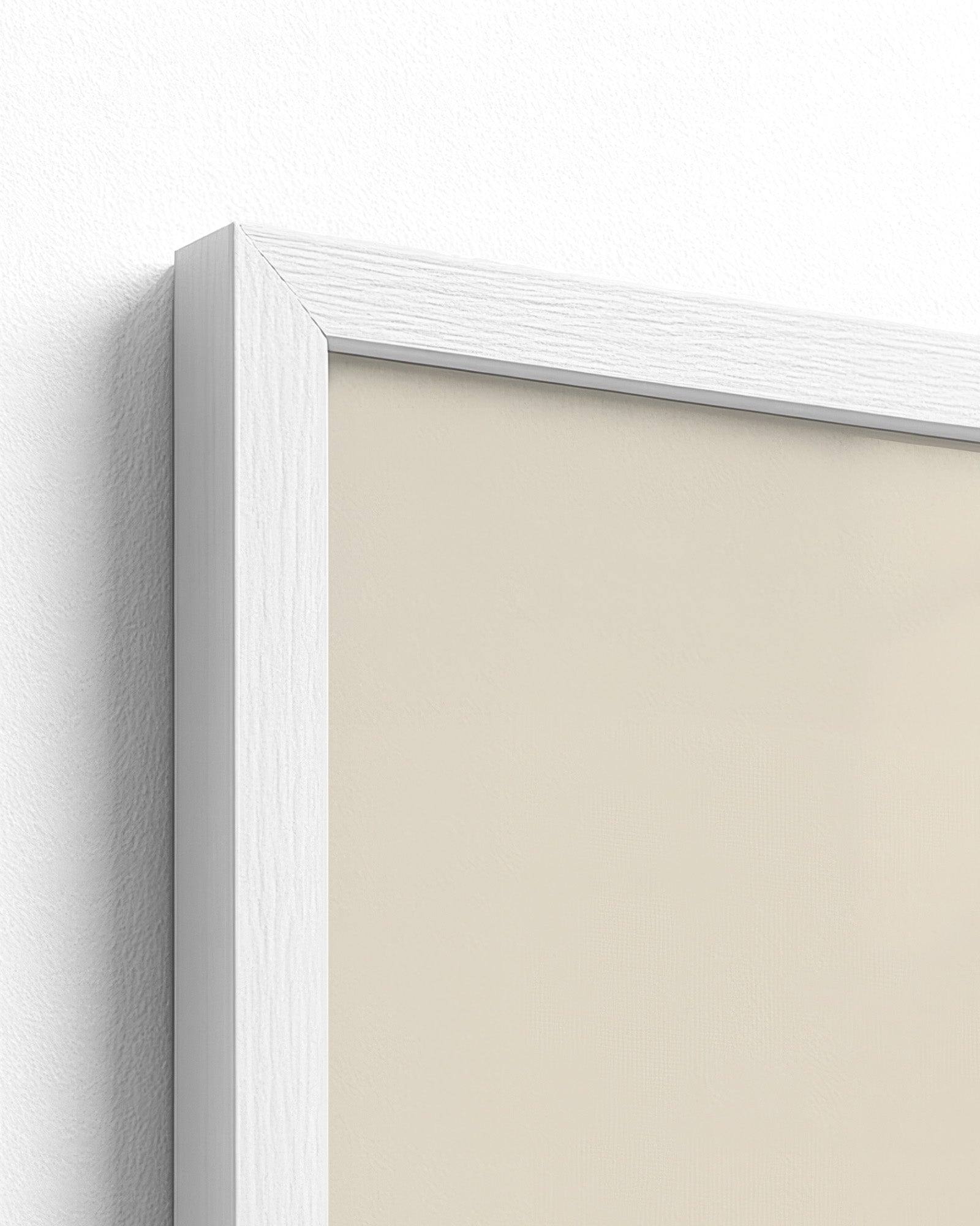 white frame