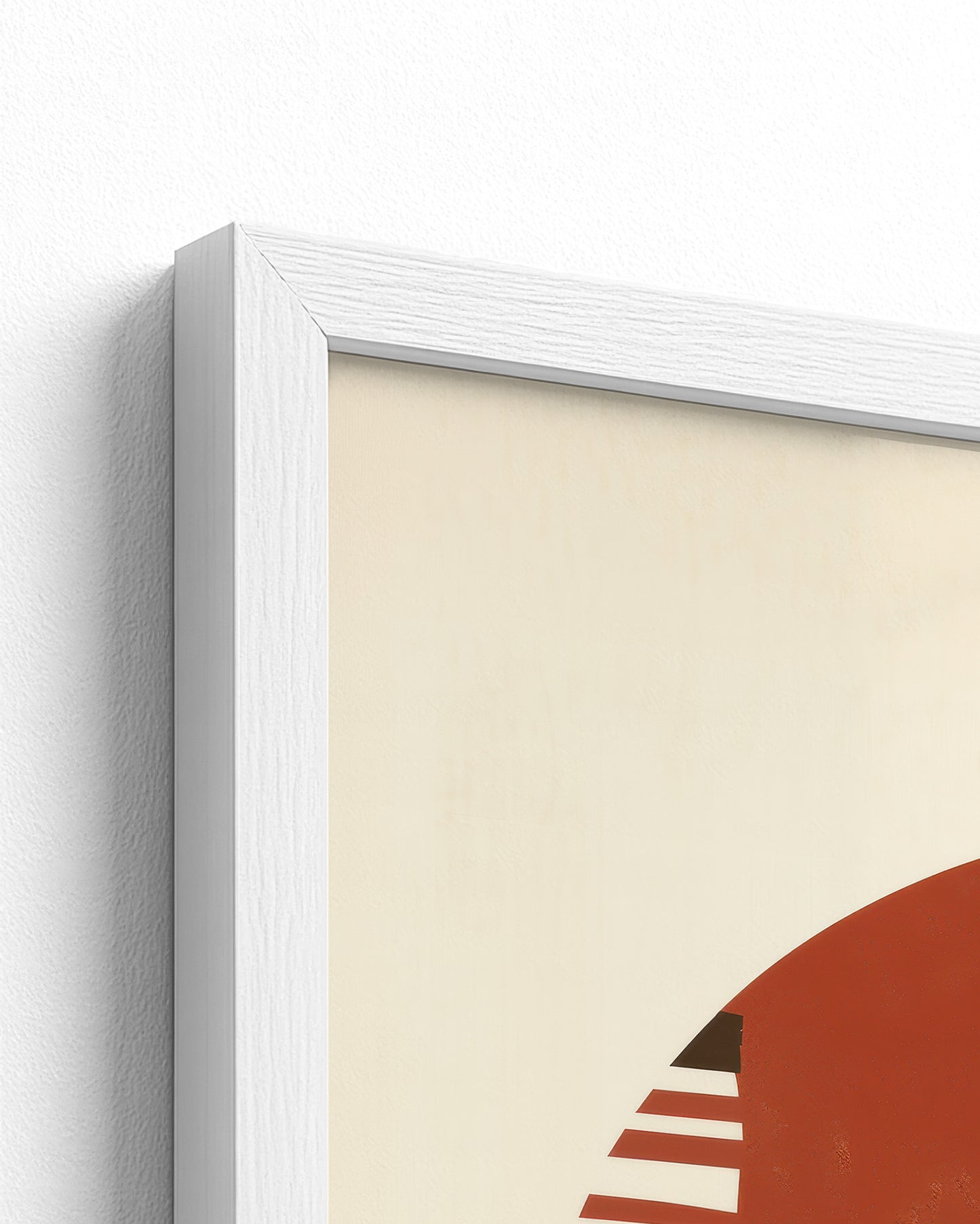 white frame