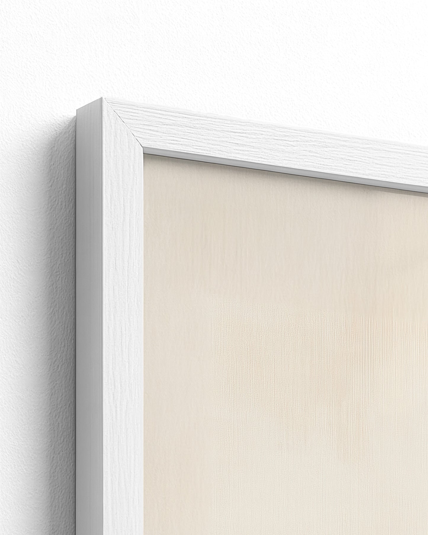 white frame