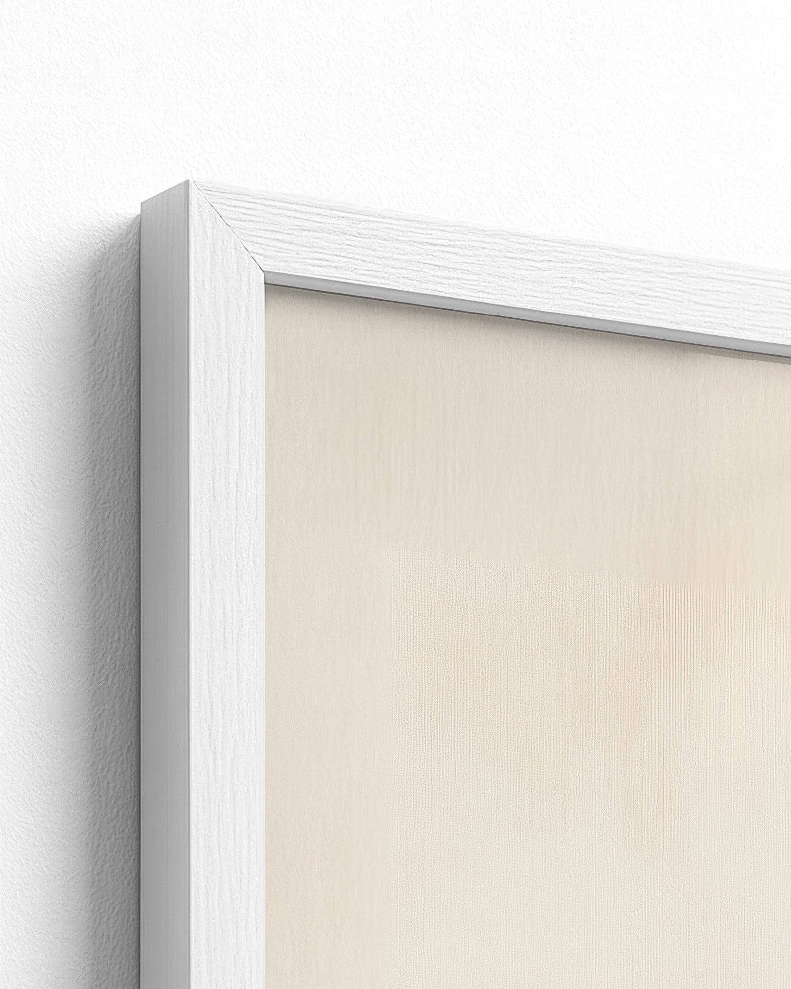 white frame