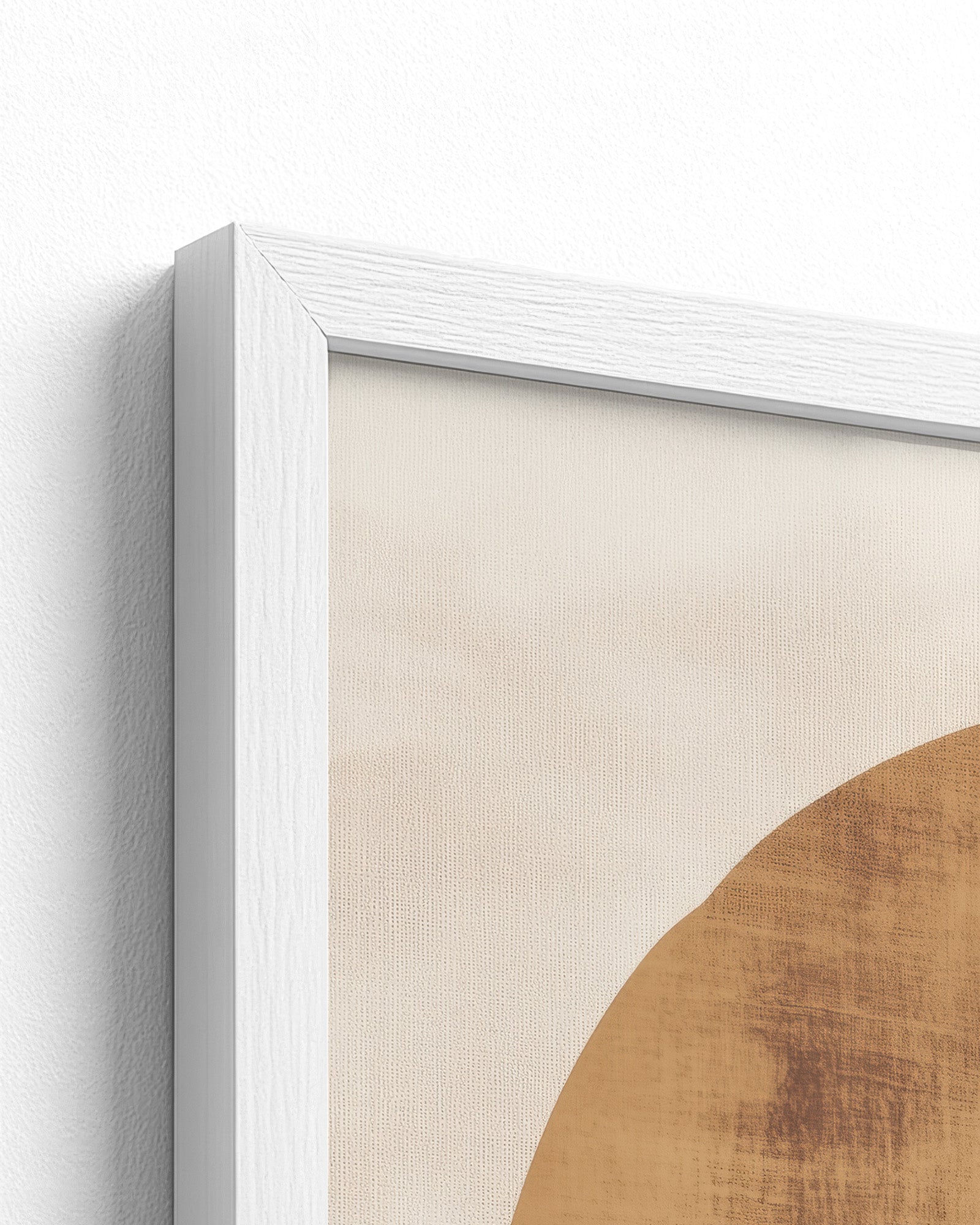 white frame