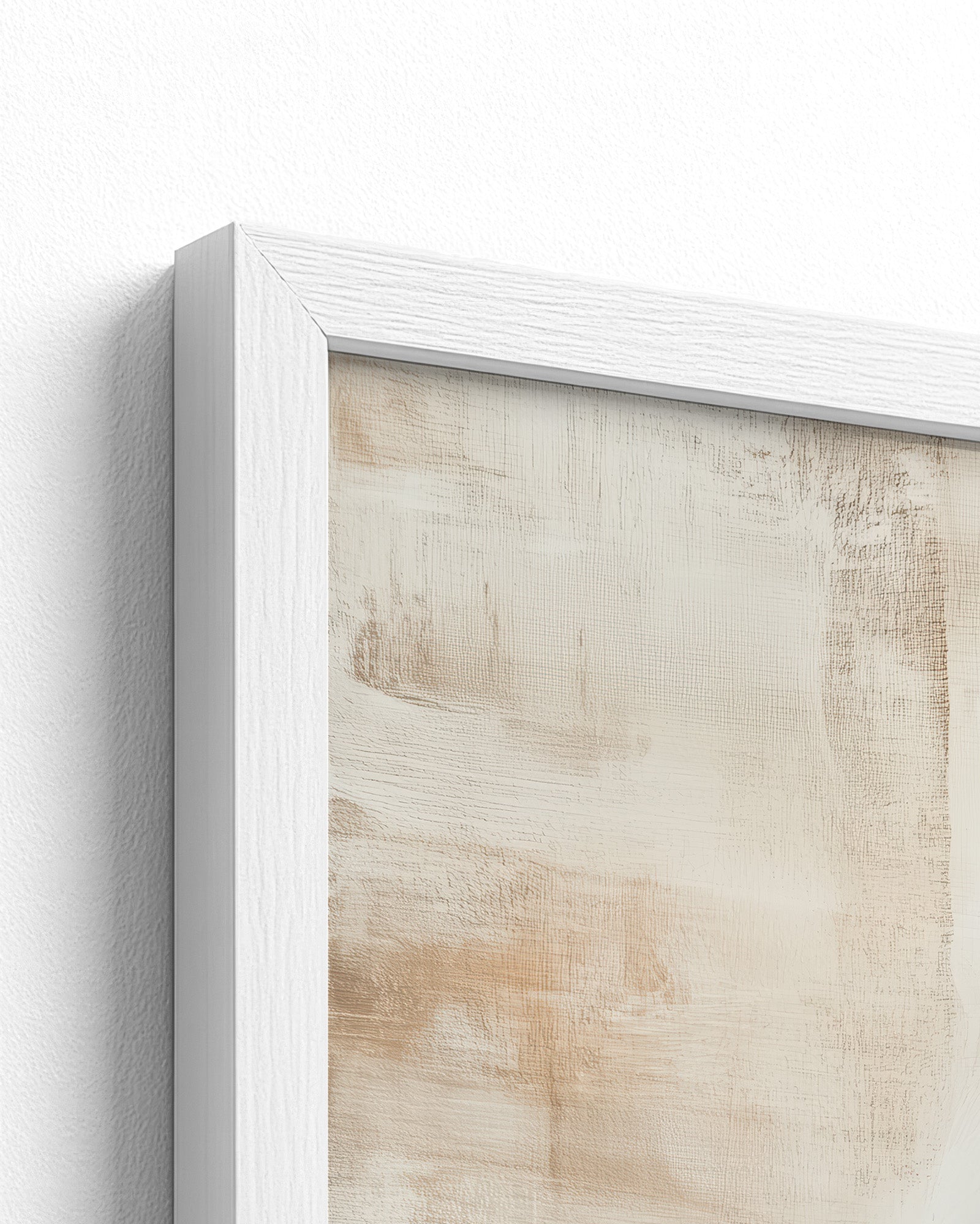 white frame