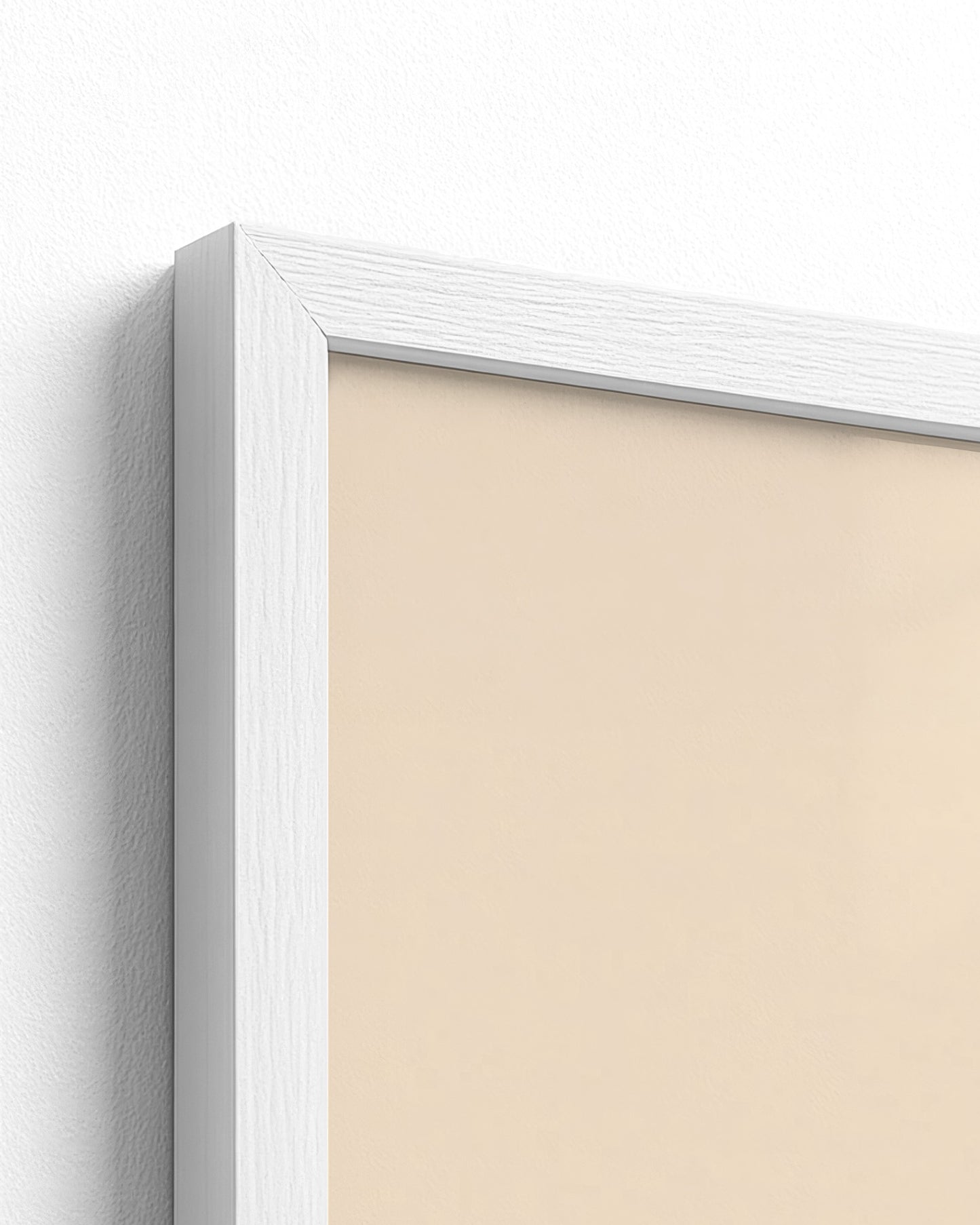 white frame