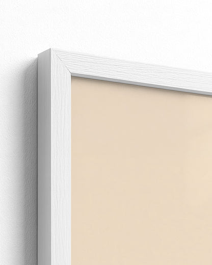 white frame