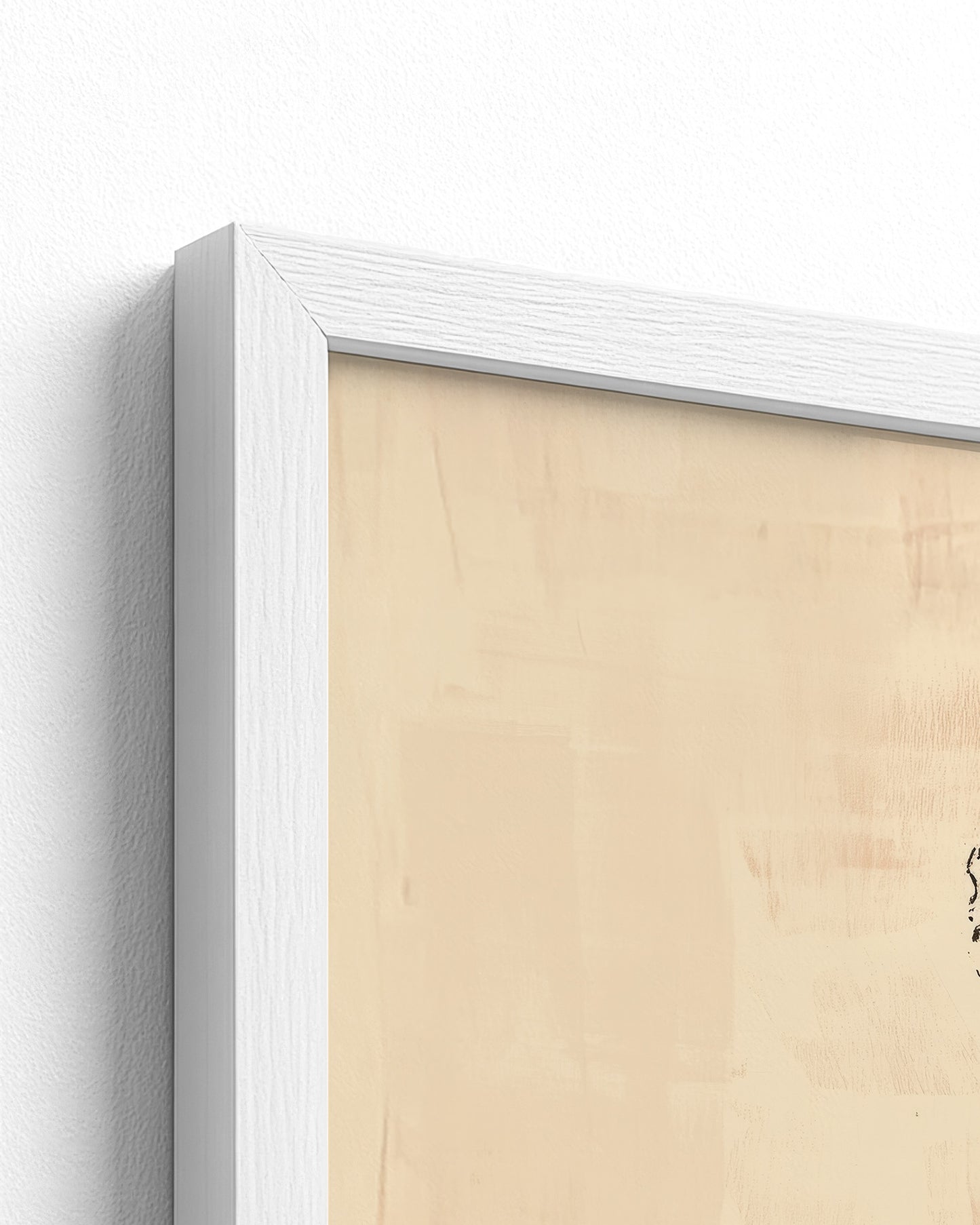 white frame