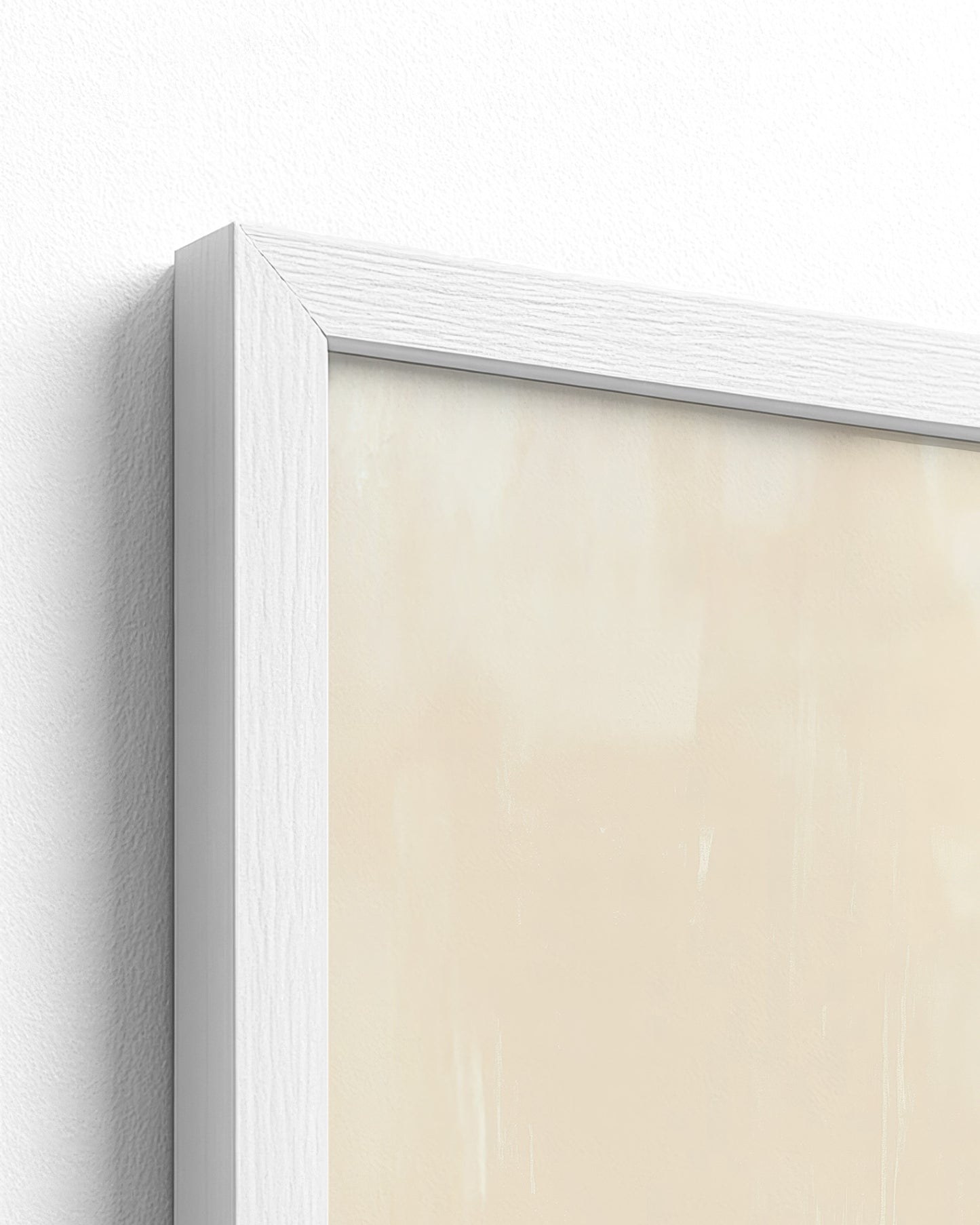 white frame