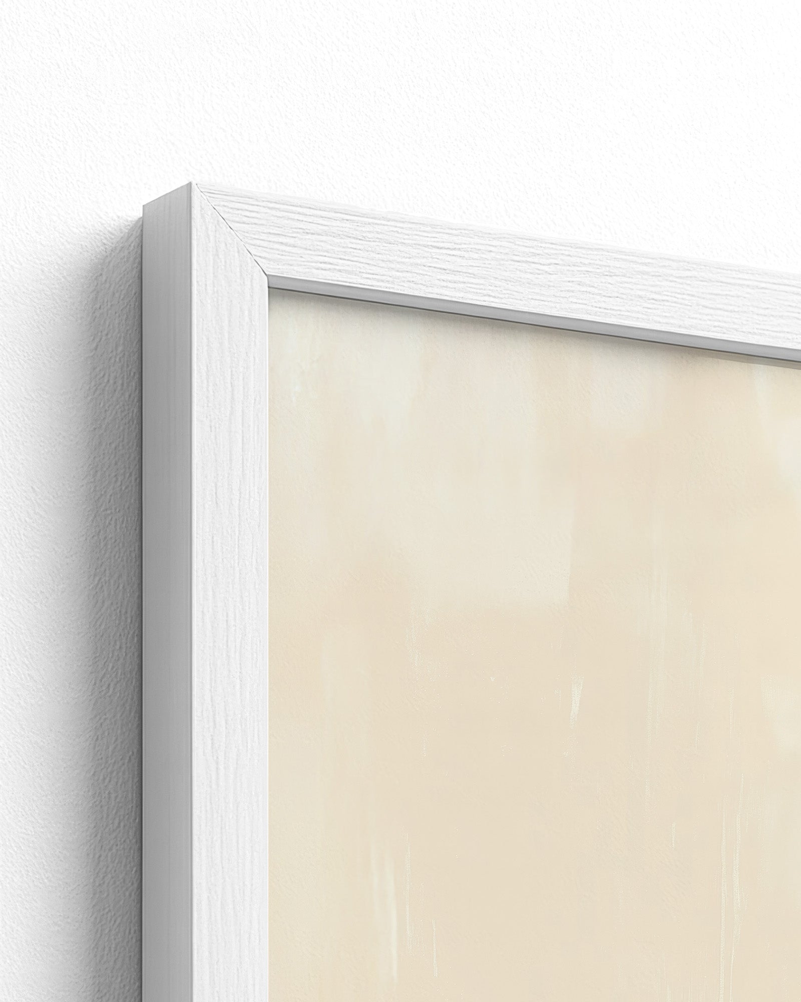 white frame