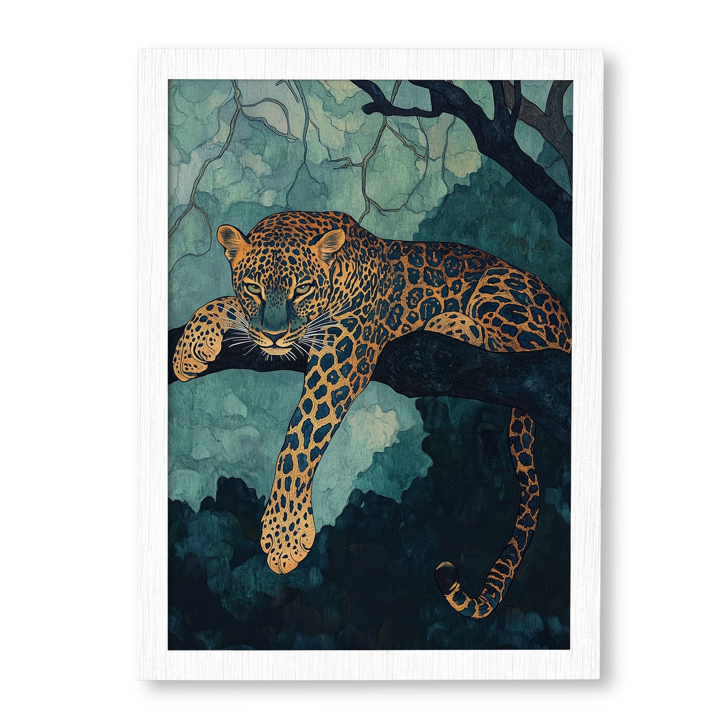 The Watchful Leopard