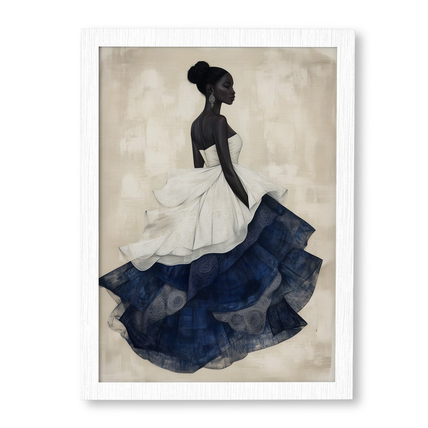 Dazzle in a Blue Dress