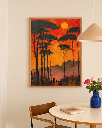 Wanderers of the Orange Horizon