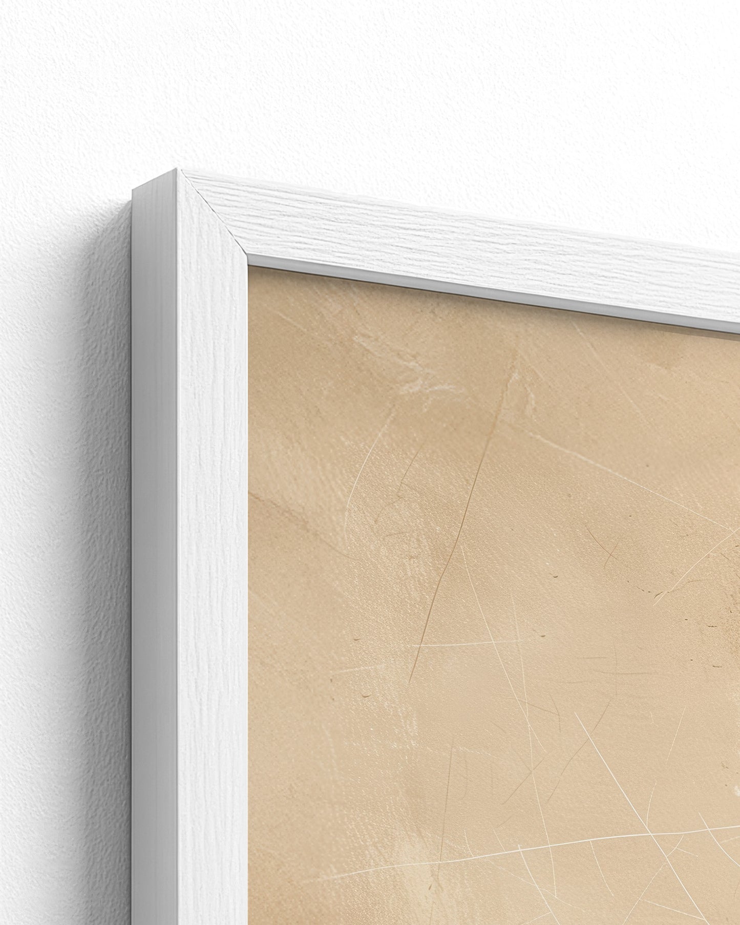 white frame