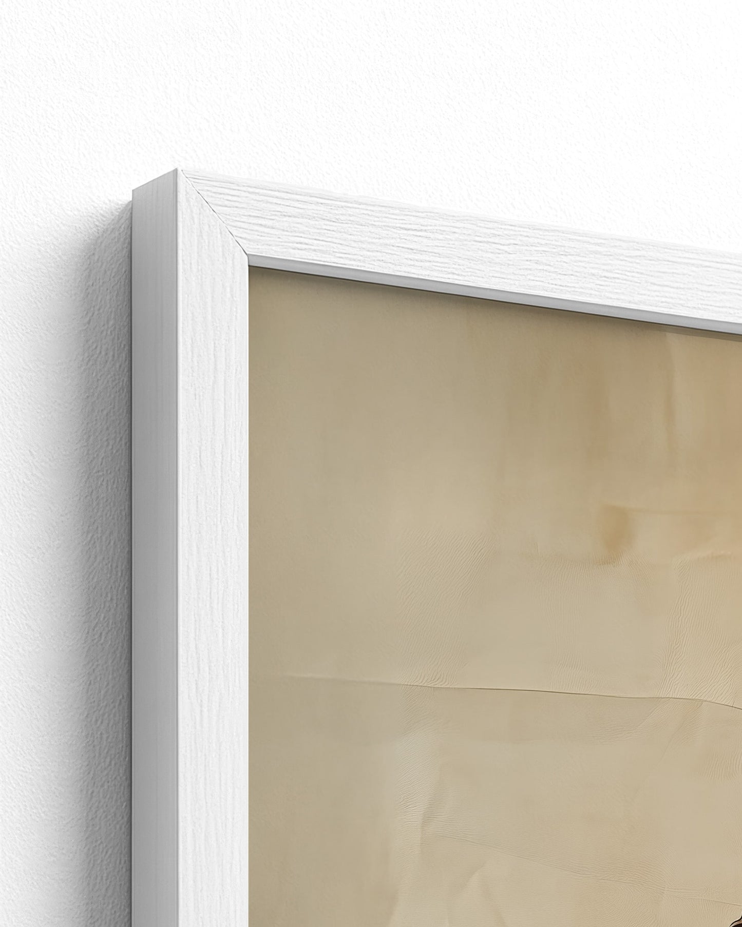 white frame
